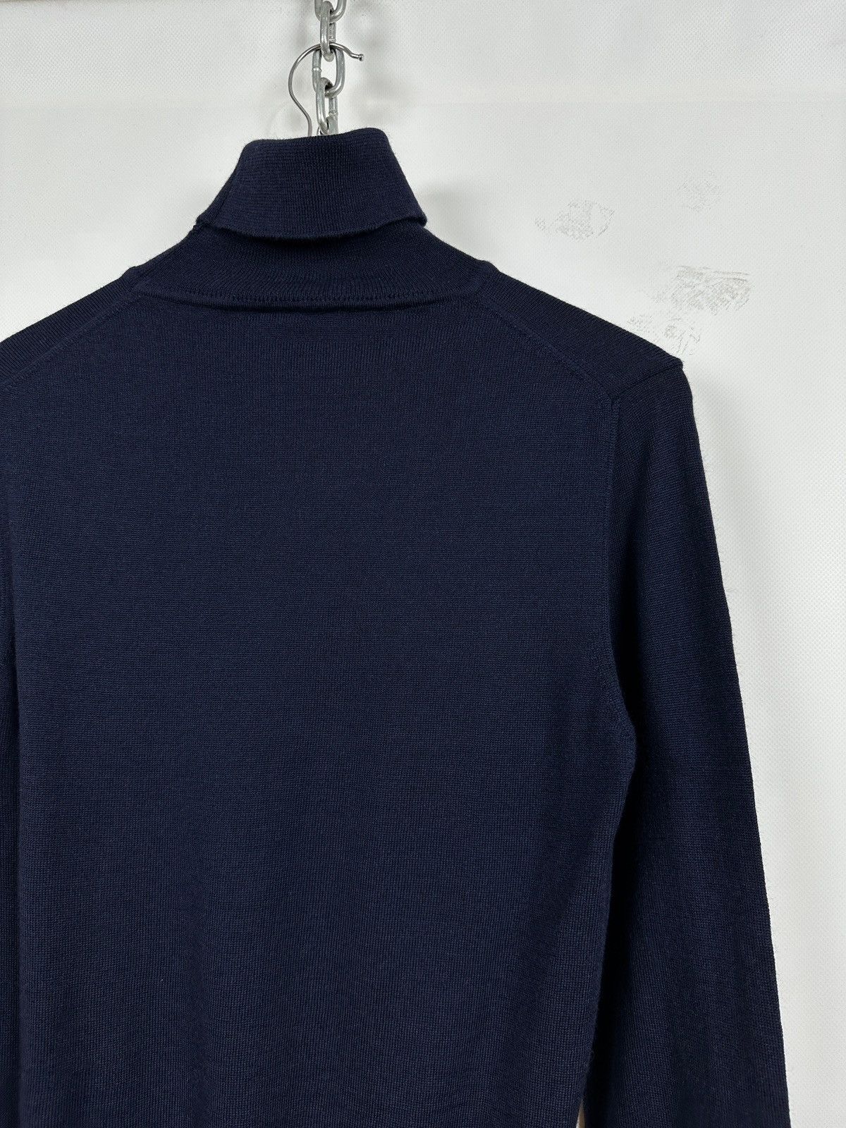 Vivienne Westwood Vivienne Westwood Navy Blue Turtleneck Wool Jumper Sweater Size US S / EU 44-46 / 1 - 16 Thumbnail