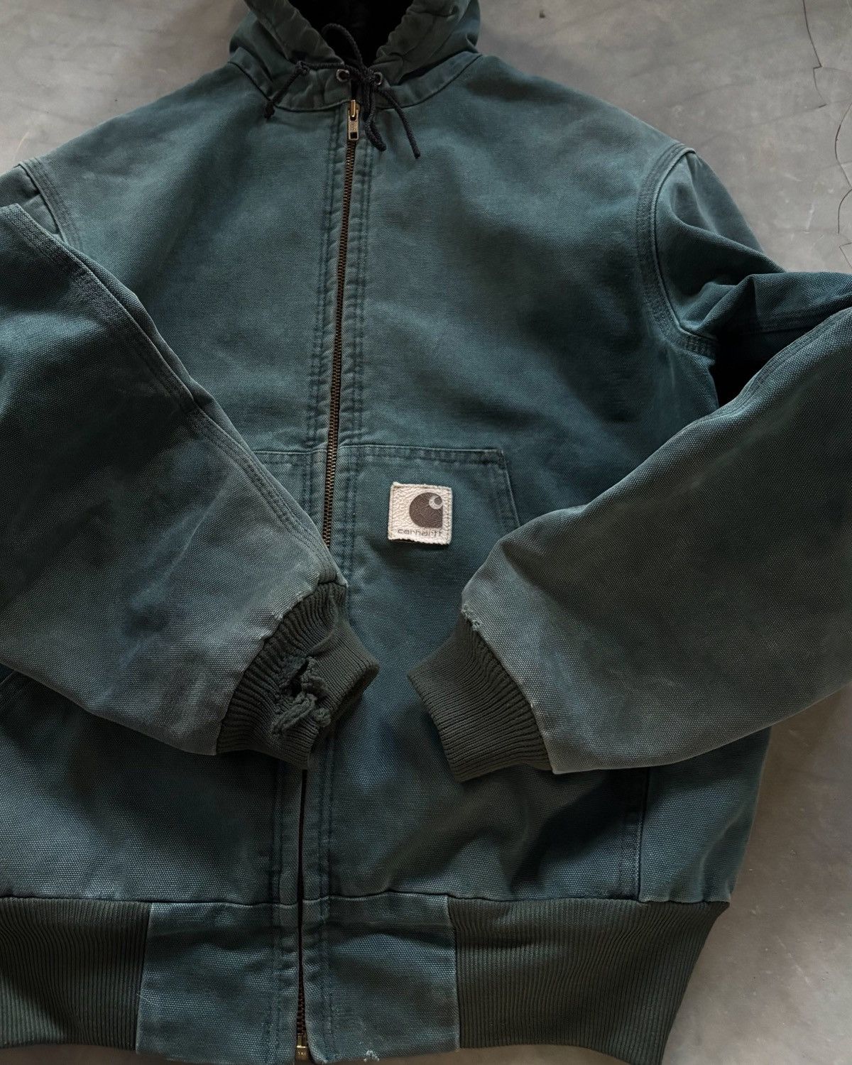 Carhartt Crazy Vintage Faded Carhartt Active Jacket J06 - HTG📘 Size US S / EU 44-46 / 1 - 4 Thumbnail