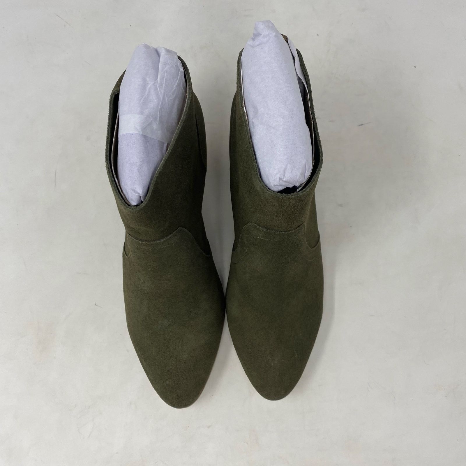 Other Violet & Red Cupid Suede Ankle Booties Womens Olive Size 8 Size US 8 / IT 38 - 4 Thumbnail