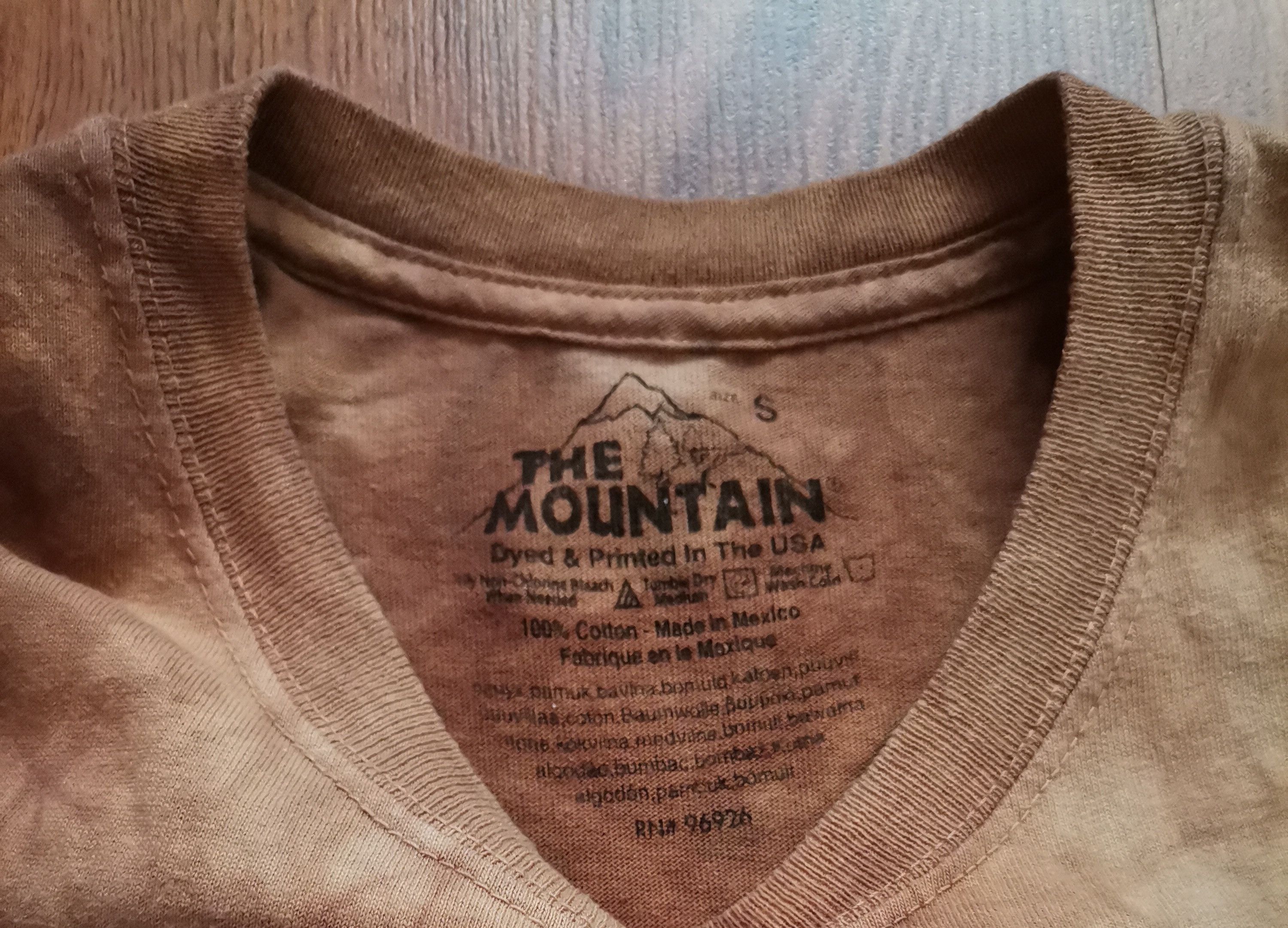 The Mountain The Mountain 2011 Dog Tie Dye Tee Size US S / EU 44-46 / 1 - 3 Thumbnail