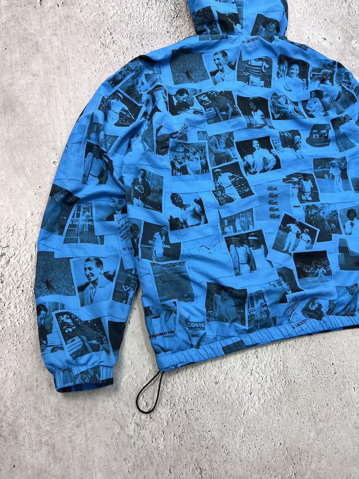 Lacoste × Polaroid Vintage Lacoste x Polaroid track nylon zip jacket Size US L / EU 52-54 / 3 - 13 Thumbnail
