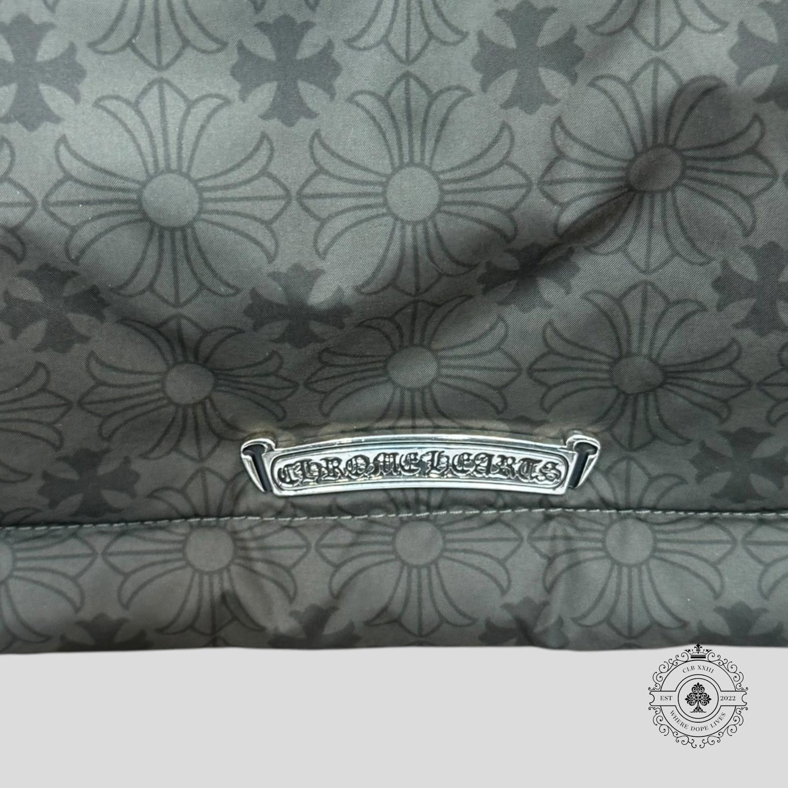 Chrome Hearts Chrome Heart Plus Pattern Puffer Jacket in Olive Green Size US XL / EU 56 / 4 - 4 Thumbnail