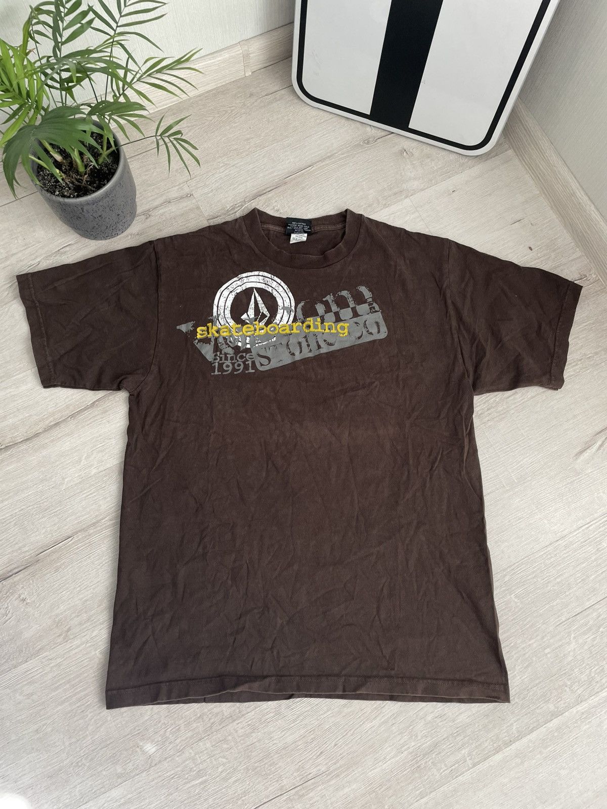 Vintage × Volcom Vintage 90s Volcom Skateboarding Faded T-shirt Sk8 Print Size US L / EU 52-54 / 3 - 3 Thumbnail