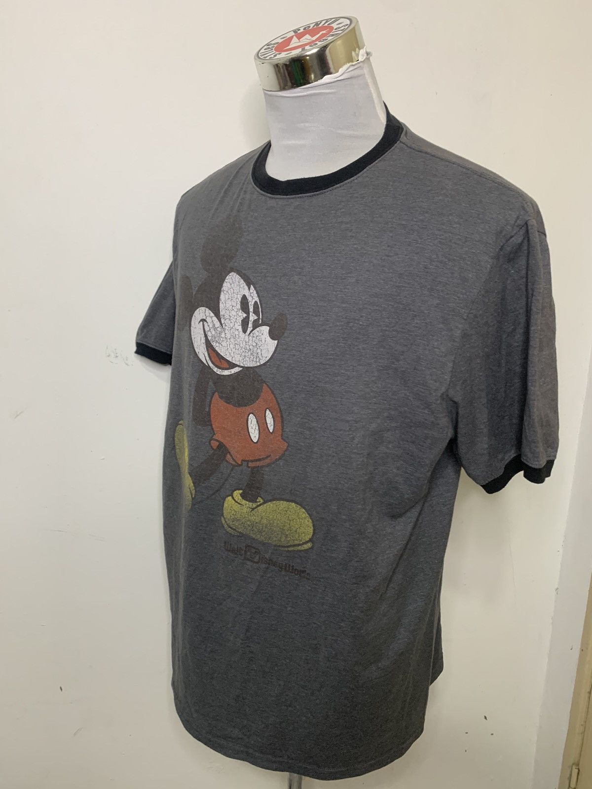 Disney × Hanes × Mickey Mouse Vintage Y2K Mickey mouse ringer Tee Size US L / EU 52-54 / 3 - 4 Thumbnail