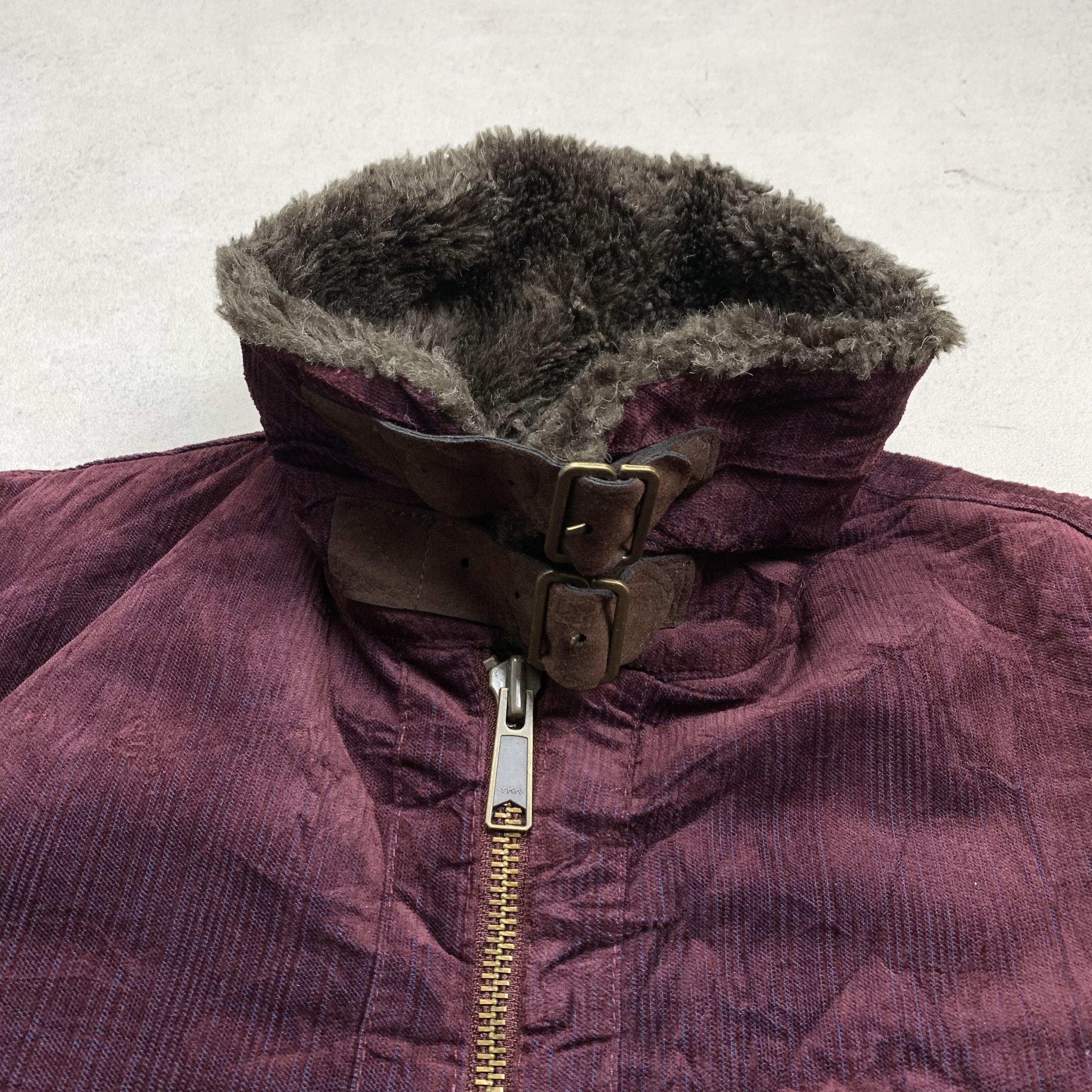 Japanese Brand Hitmaker B-3 Shearling Jacket Fur Lined Size US M / EU 48-50 / 2 - 4 Thumbnail
