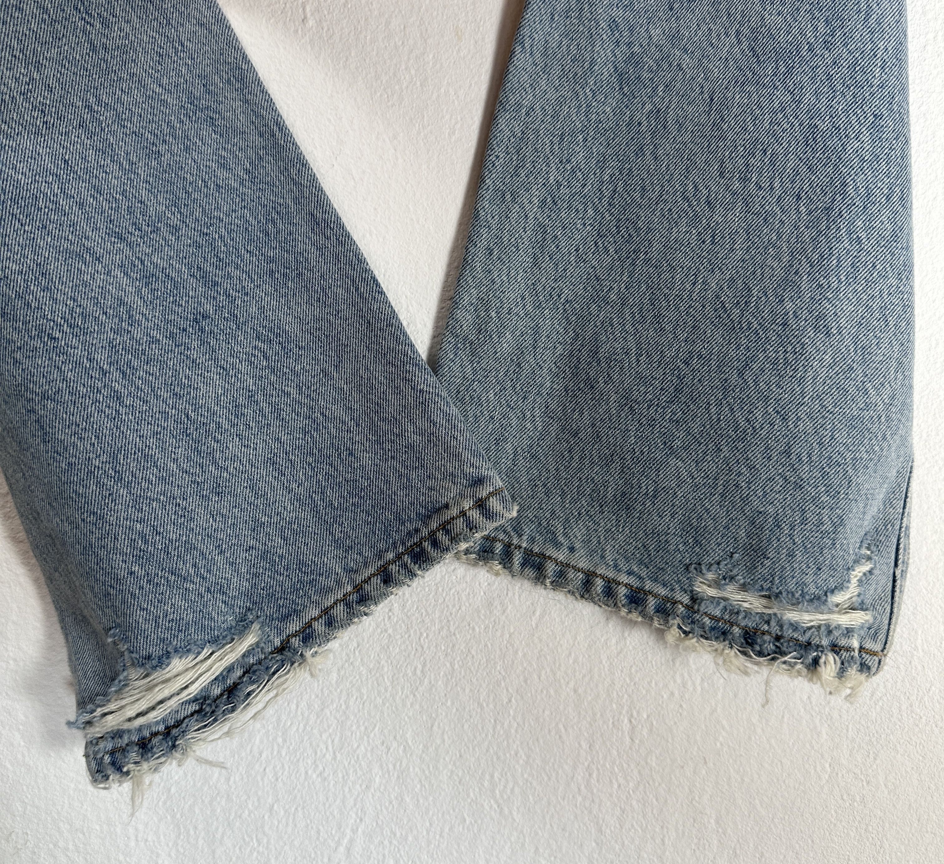 Agolde 90's Pinch Waist high-rise straight jeans Size 31" - 5 Thumbnail