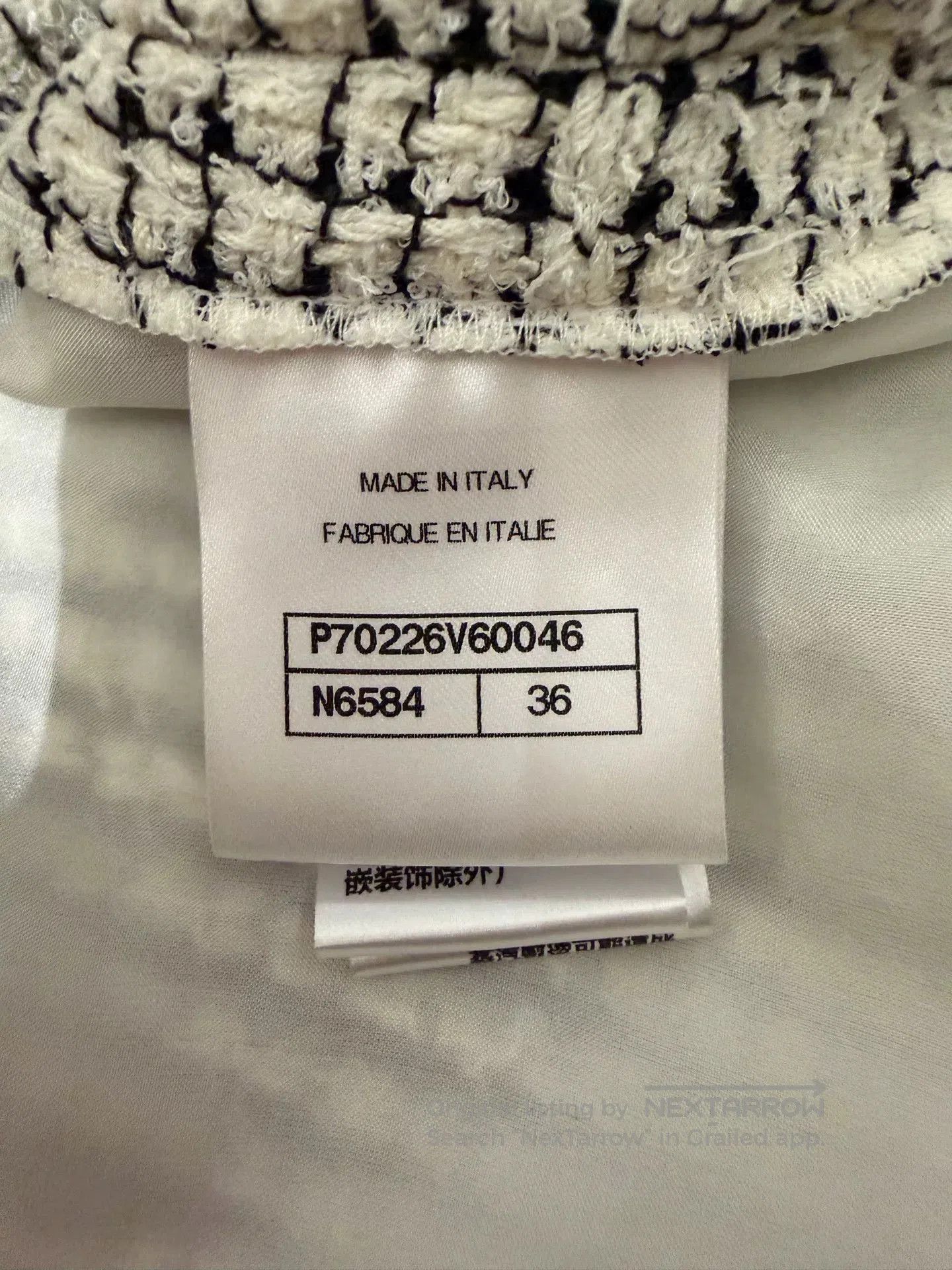 Chanel Chanel 21P Chain Tie Long Sleeve Top. Size US S / EU 44-46 / 1 - 4 Thumbnail