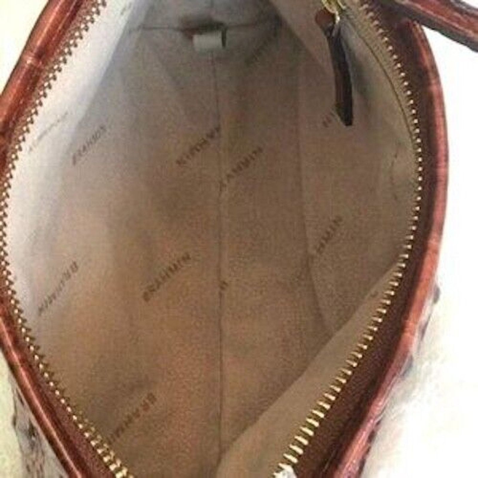 BRAHMIN BRAHMIN WOMENS MINI PECAN MELBOURNE ANYTIME HANDBAG NWT Size ONE SIZE - 5 Thumbnail