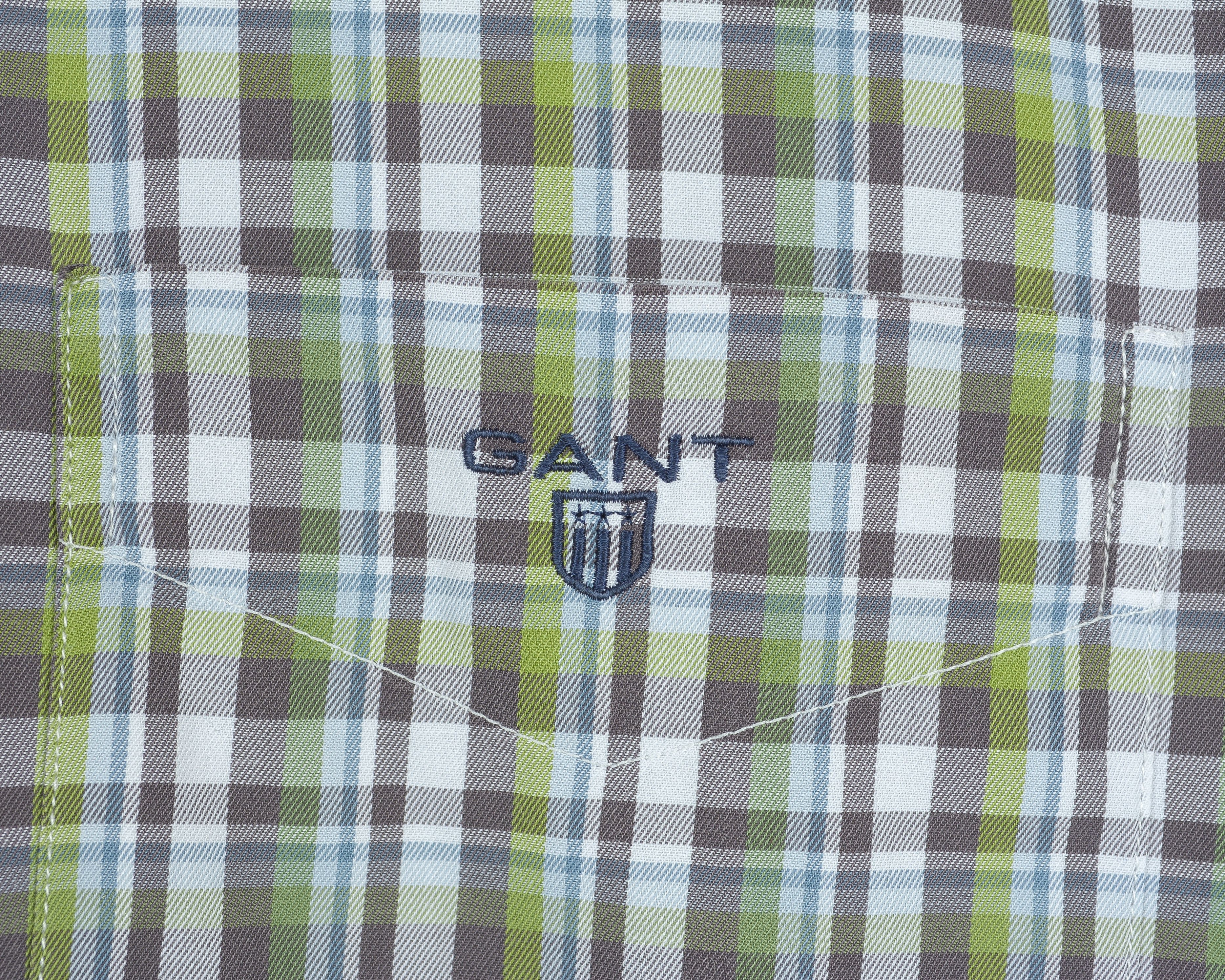Gant GANT Egyptian Cotton Formal Shirt Casual Checked Tartan Size US M / EU 48-50 / 2 - 3 Thumbnail