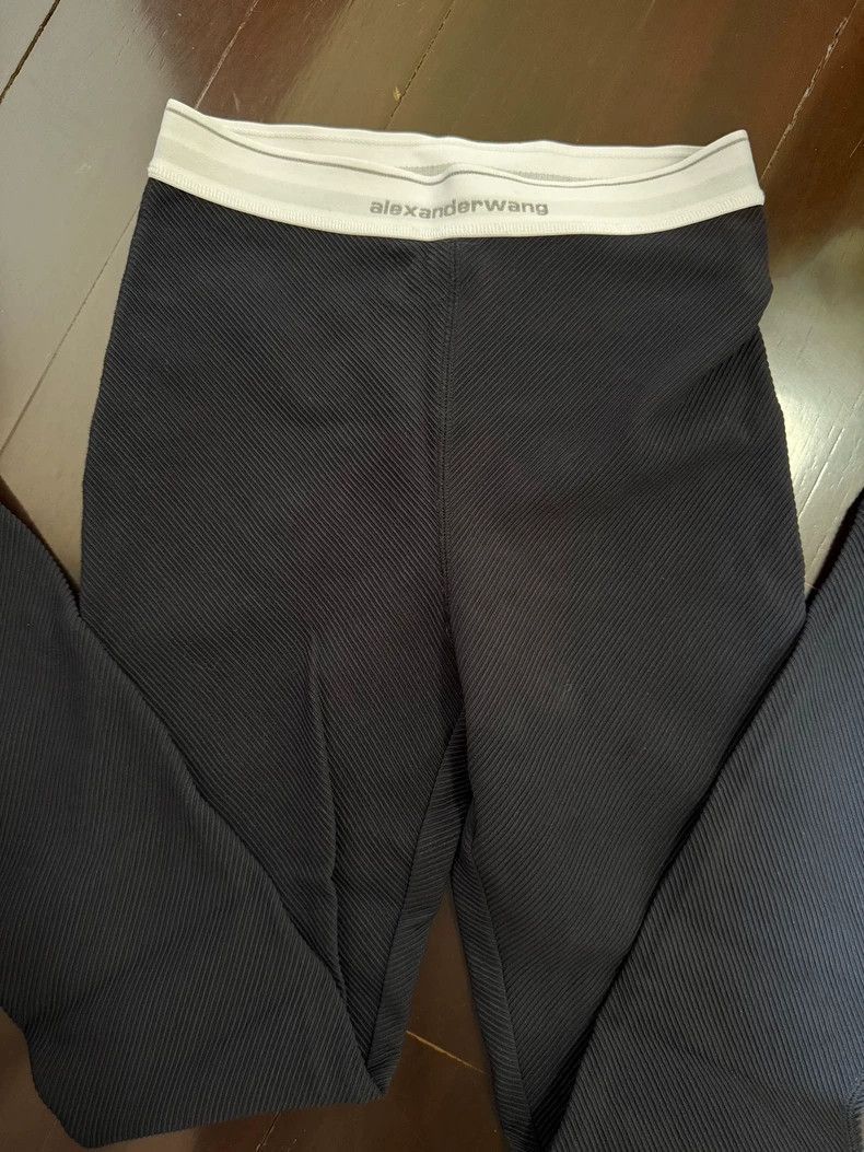 Alexander Wang Alexander Wang Black Slim Fit Pants S- Size 26" / US 2 / IT 38 - 1 Thumbnail