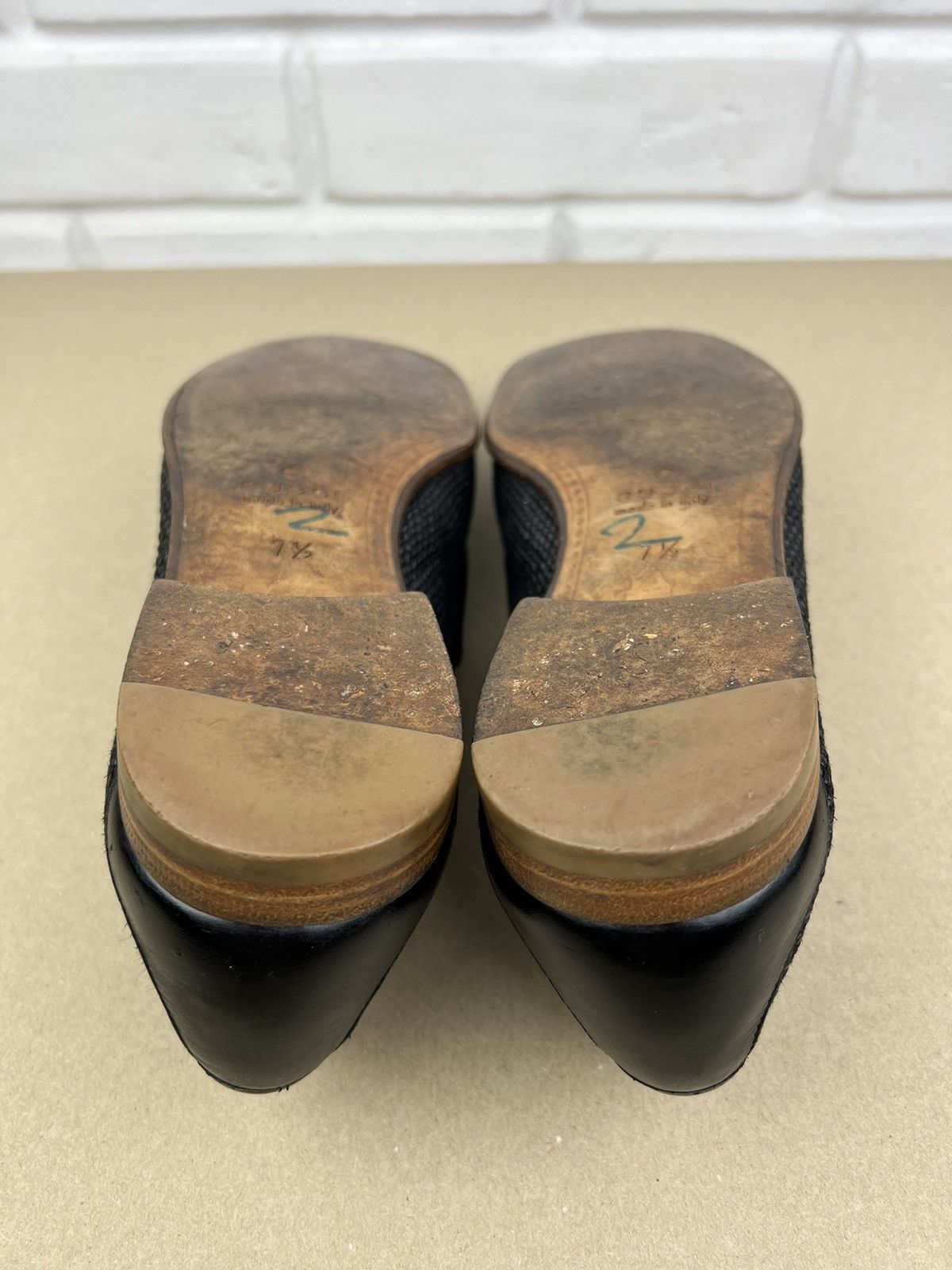 Gucci GUCCI Loafers Leather Shoes 1953 HORSEBIT Buckle Black Men’s Size US 8 / EU 41 - 14 Thumbnail