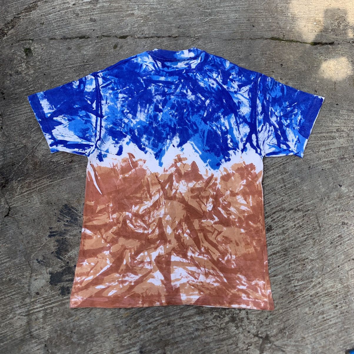 Vintage Ancient Forest Tie Dye Single Stitch Tshirt