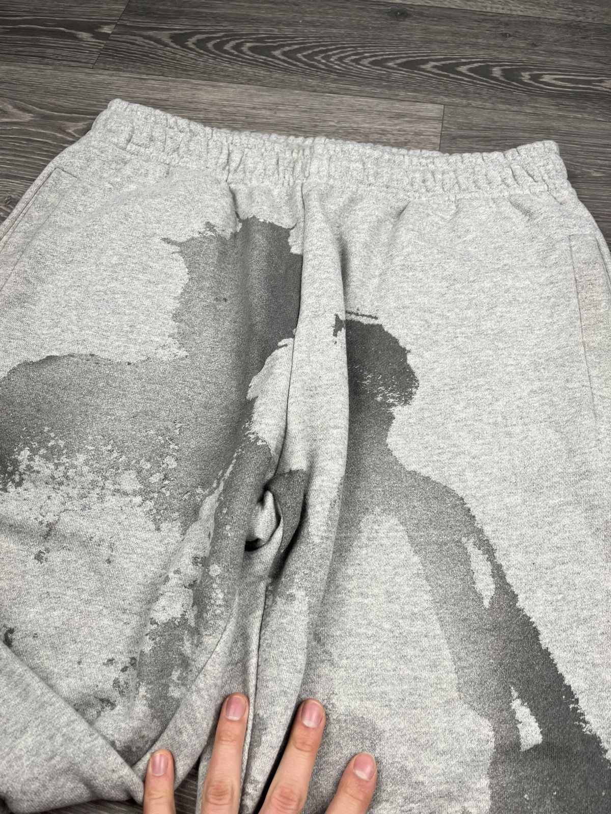Misbhv MISBHV Big Logo Baggy Grey Sweatpants Pants Y2K like Supreme Size US 34 / EU 50 - 7 Thumbnail