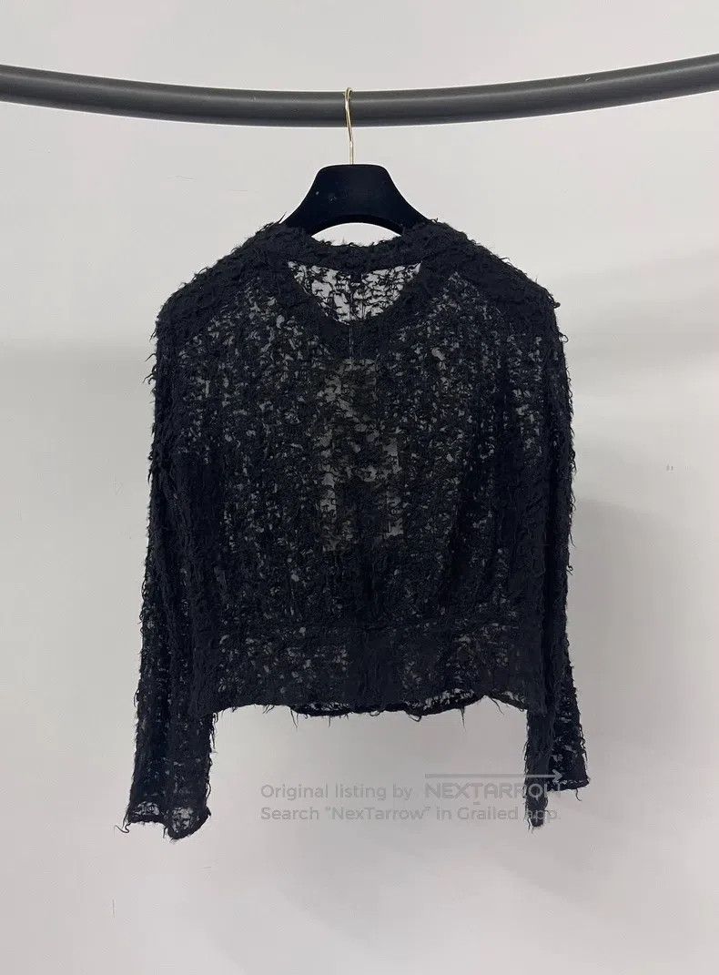 Chanel Chanel 22A black woollen coat Size XS / US 0-2 / IT 36-38 - 2 Thumbnail