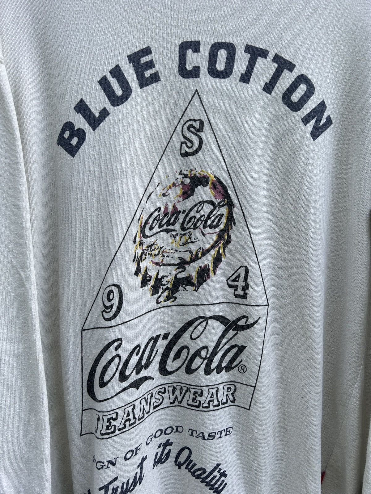 Coca Cola 90s Vintage 1995 Coca Cola Full Cotton Suit Bundle Pants Top Size US L / EU 52-54 / 3 - 3 Thumbnail