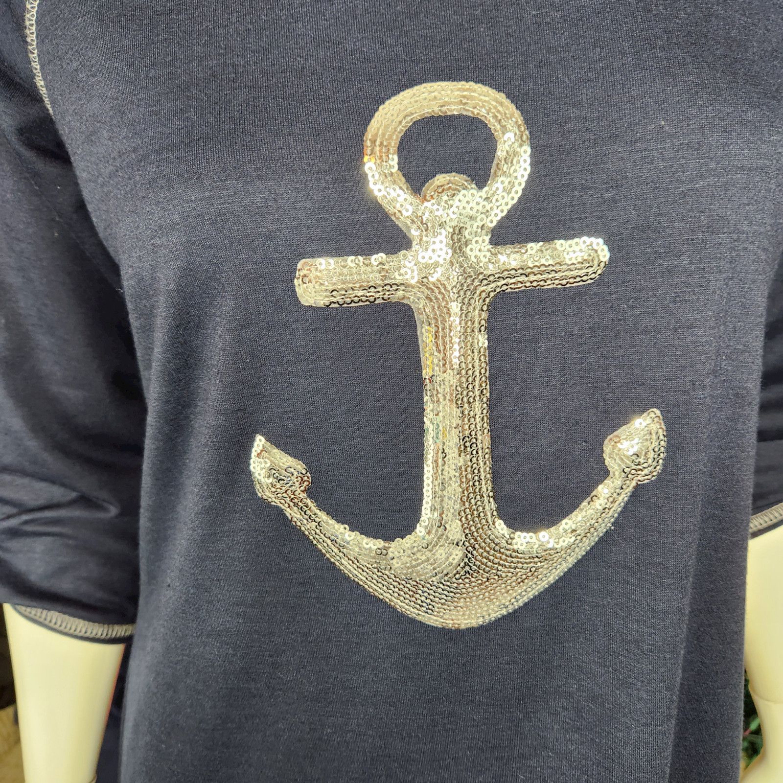 Other Lily Bleu Beach Navy Anchor Beach Cover-Up Womens M Size M / US 6-8 / IT 42-44 - 2 Thumbnail