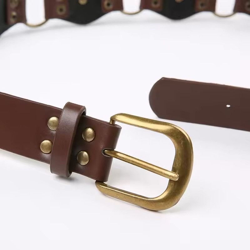 Designer × Vintage Retro Y2k Vintage Style Bohemian Metal Belt Size ONE SIZE - 8 Thumbnail