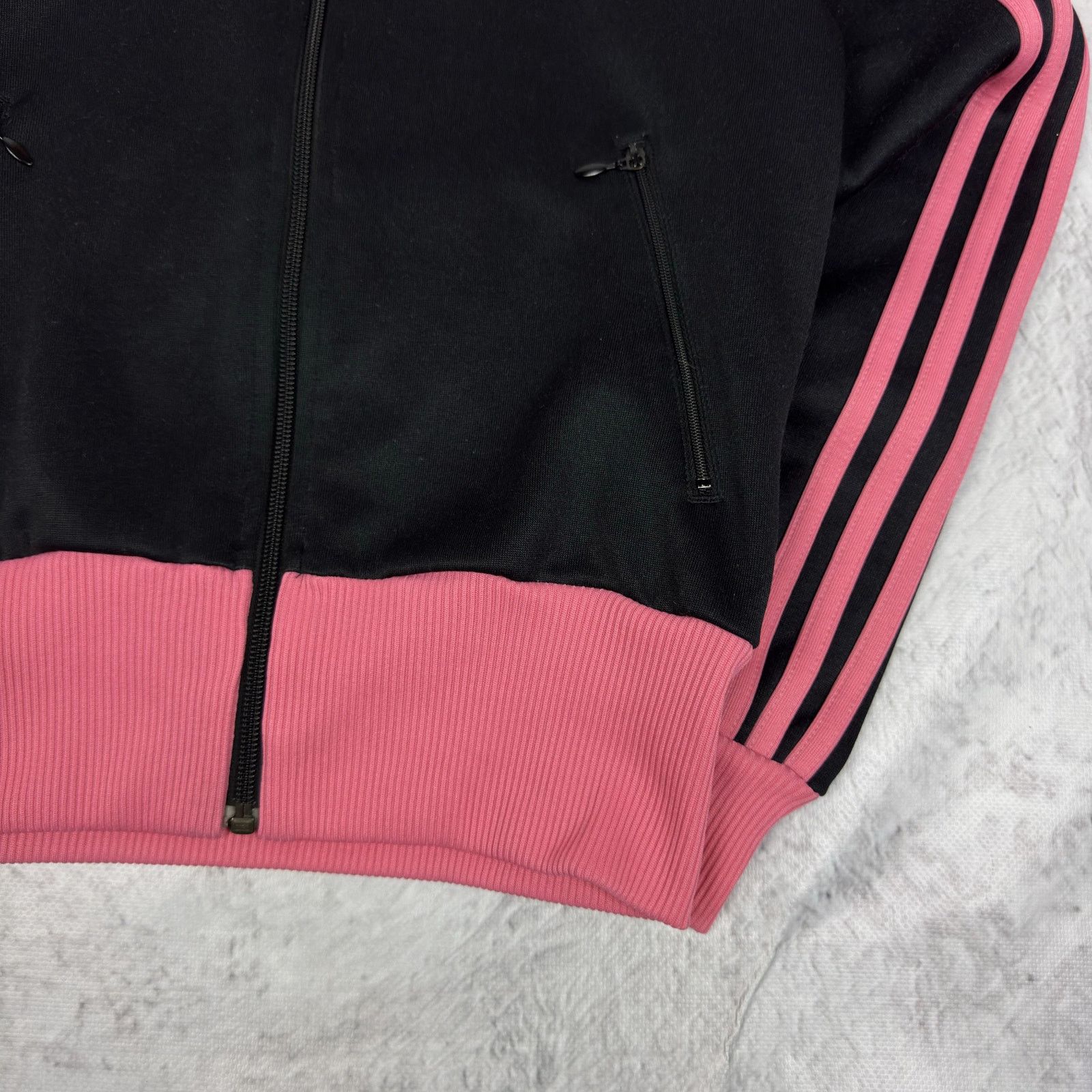 Adidas Adidas Women's 3-Striped Trefoil Logo Full Zip Track Jacket Size XXS / US 00 / IT 34 - 4 Thumbnail