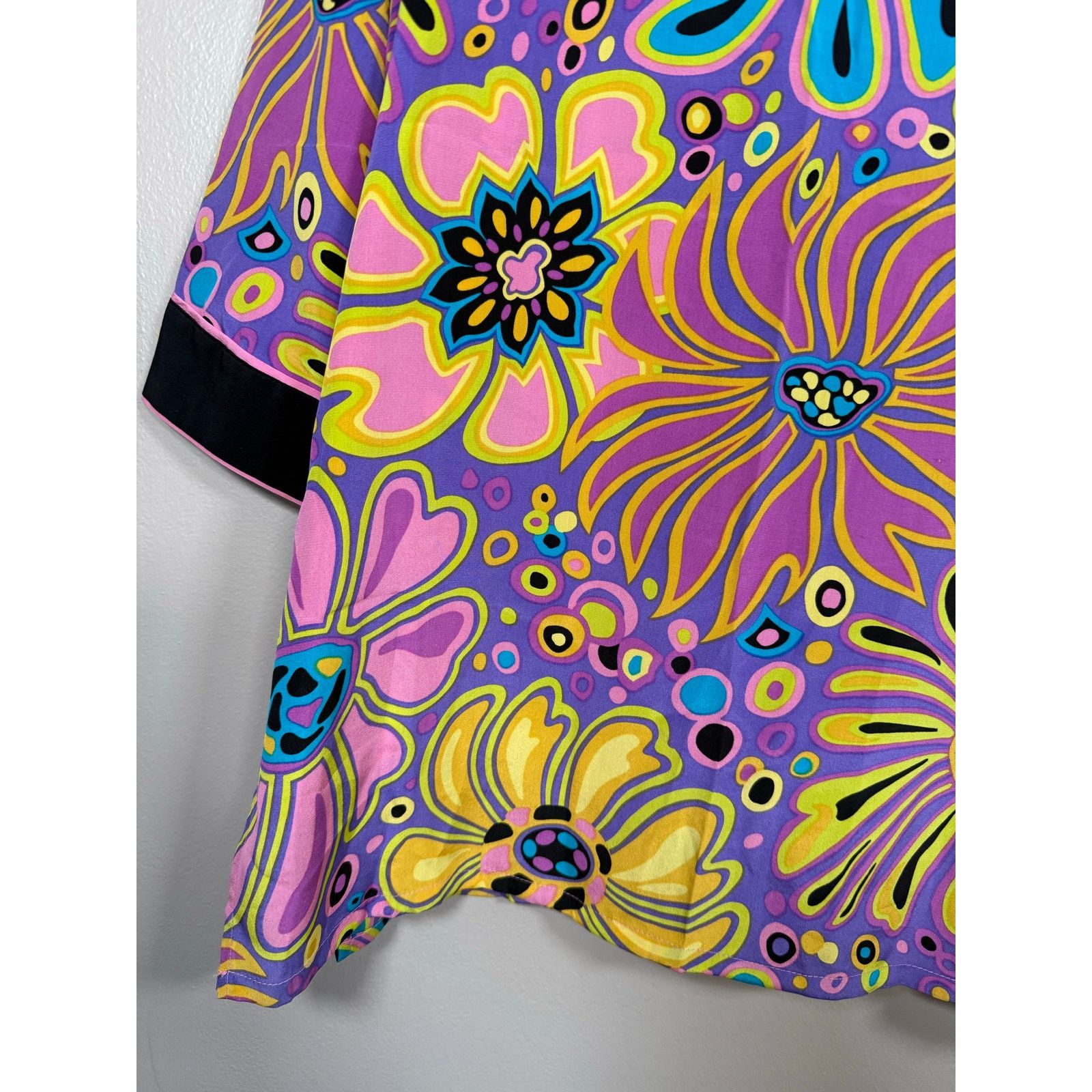 Bob Mackie Vintage Bob Mackie Wearable Art Silk Pucci Hippie Tunic M Size M / US 6-8 / IT 42-44 - 6 Thumbnail