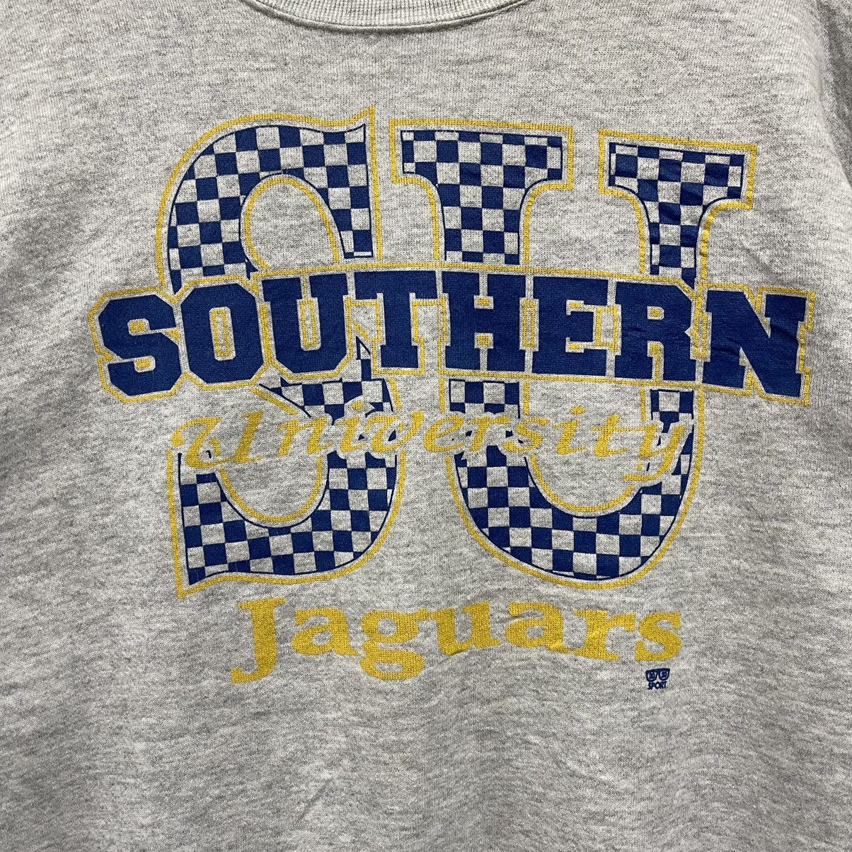 Vintage Vintage 90s Southern University Jaguars Sweatshirt Pullover Size US L / EU 52-54 / 3 - 2 Thumbnail