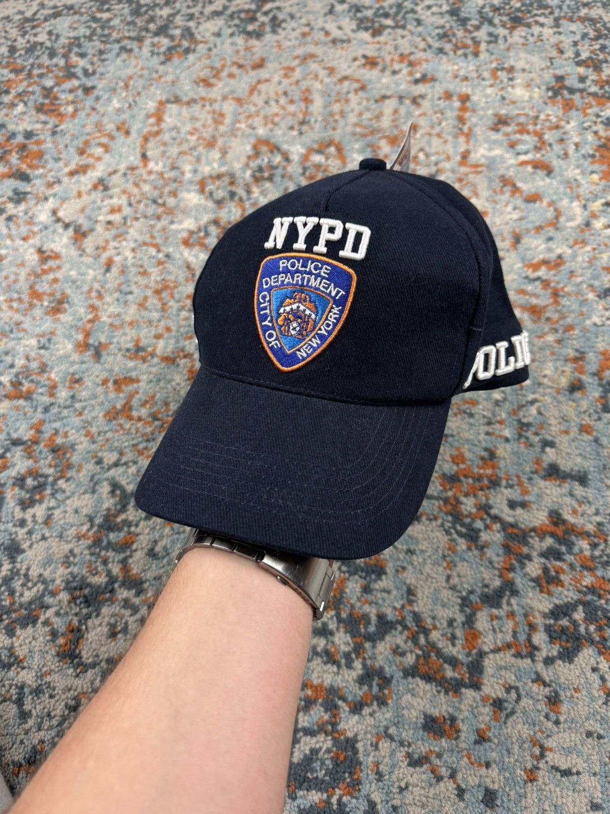 Other × Vintage Vintage Y2K NYPD New York police department embroidered hat Size ONE SIZE - 1 Thumbnail