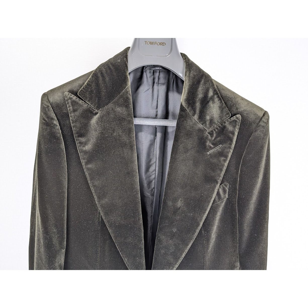 Tom Ford o1rshd1 Blazer Jacket in Olive Size US S / EU 44-46 / 1 - 9 Thumbnail
