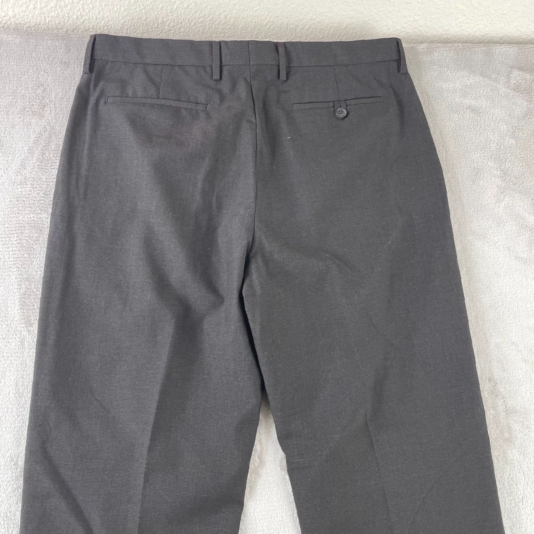 Banana Republic Banana Republic Dress Pants Men 34x32 Heather Brown Straight Leg Classic Fit Pants Dress Men's Brown Heather 34x32 Size US 34 / EU 50 - 7 Thumbnail