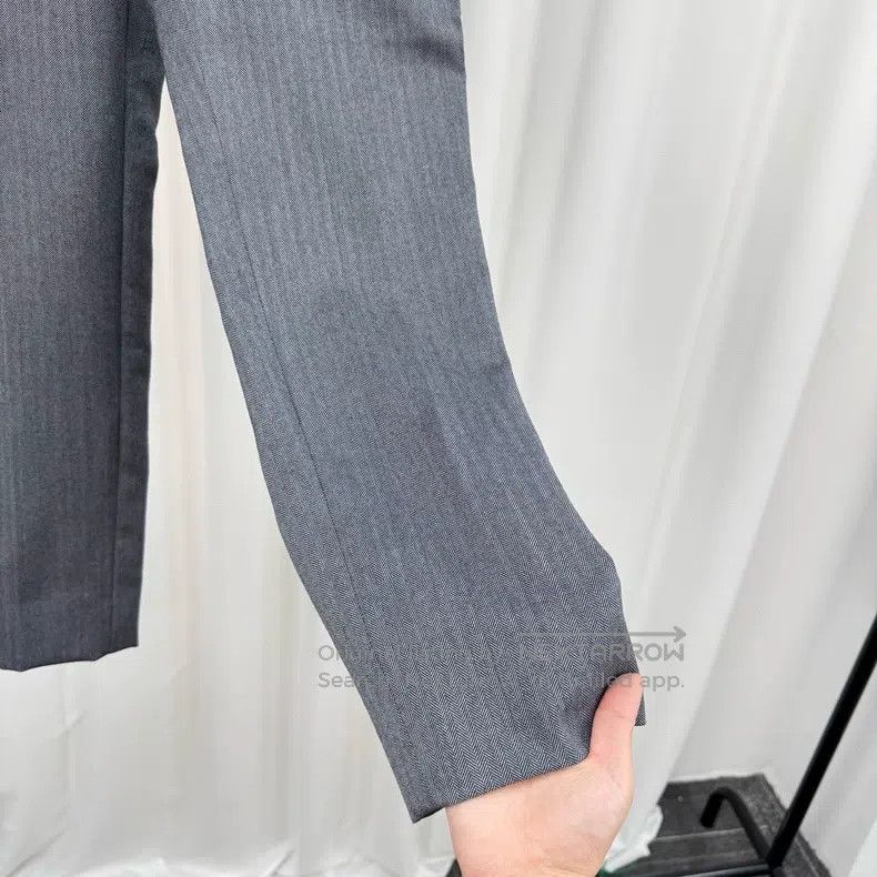 Thom Browne Thom Browne size 1 Gray Stripe Colorful Wool Pants Size US 30 / EU 46 - 4 Thumbnail