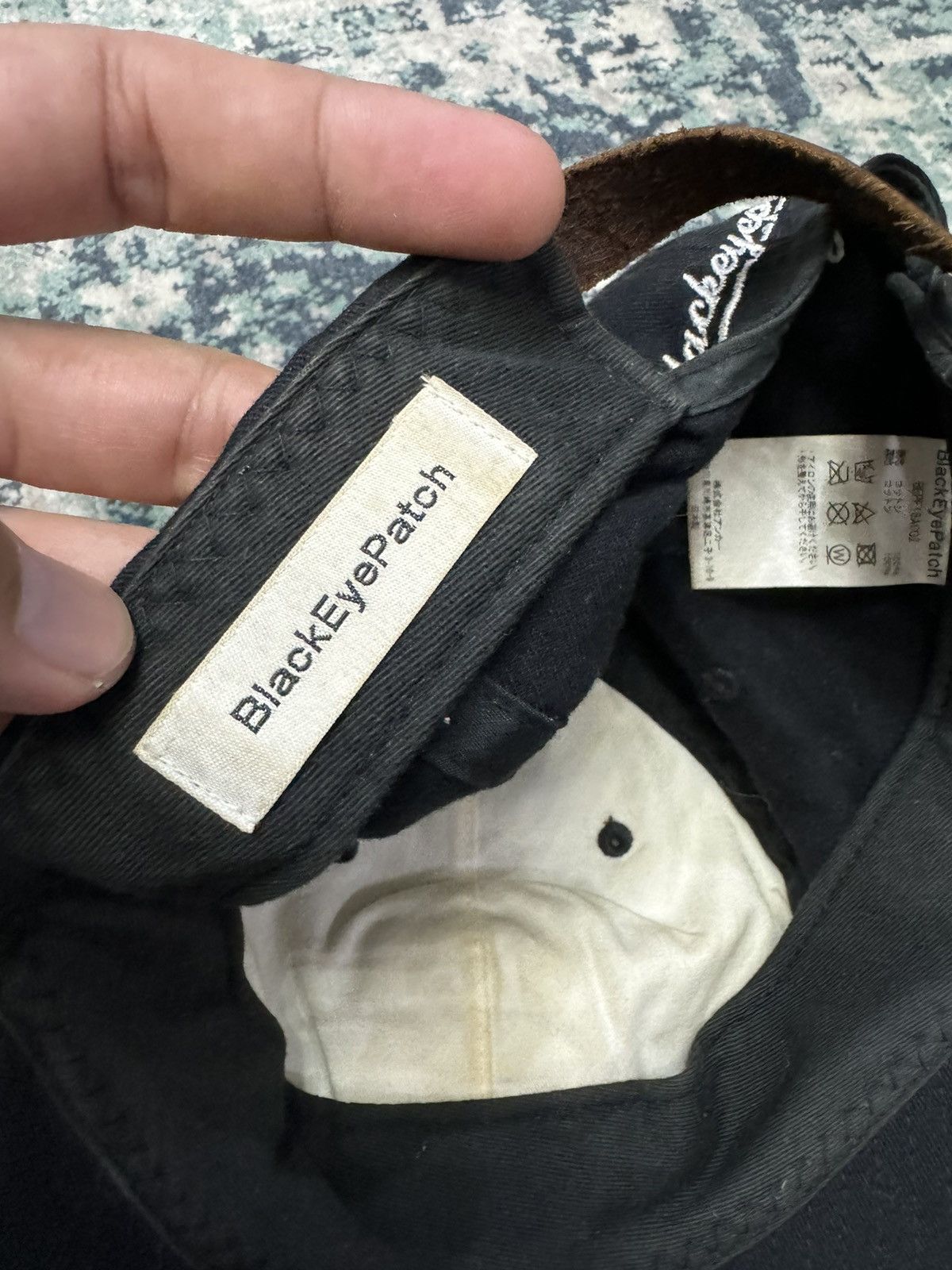 BlackEyePatch × Vintage BLACK EYE PATCH CAPITAL B LOGO ADJUSTABLE CAP HAT Size ONE SIZE - 6 Thumbnail