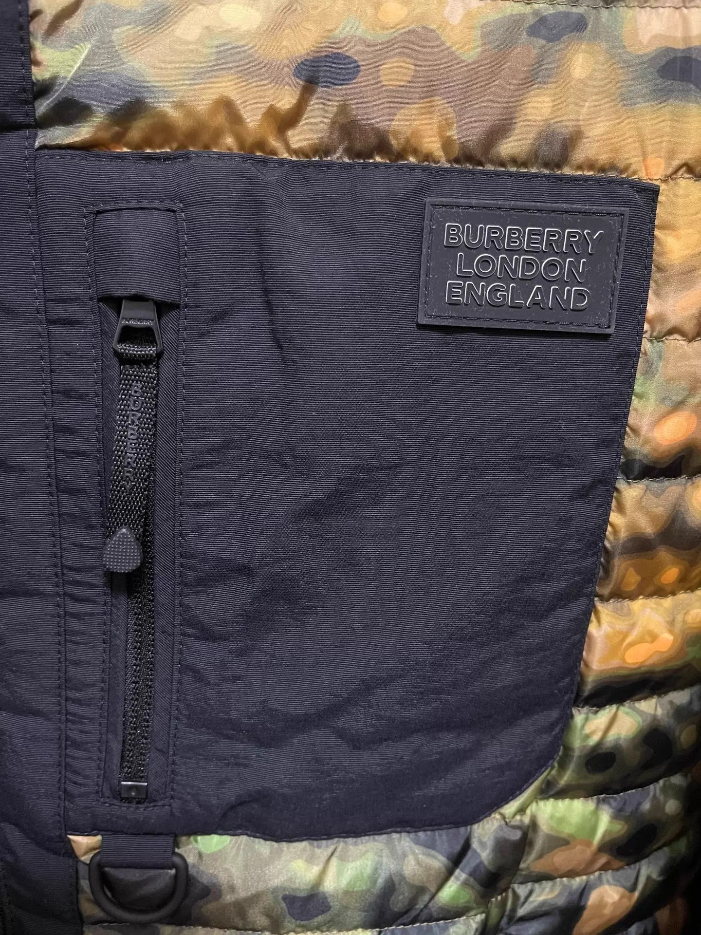 Burberry Multi Color Hooded Puffer Jacket Size US XXS / EU 40 - 6 Thumbnail