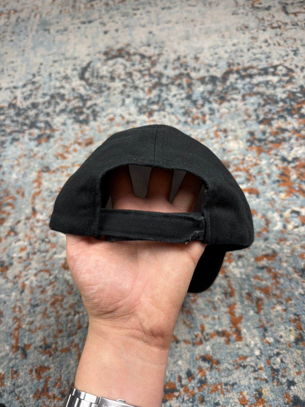 Vintage Vintage y2k Tesla embroidered logo spellout hat racing Size ONE SIZE - 4 Thumbnail