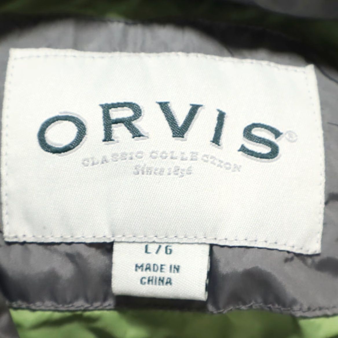 Orvis Orvis Down Puffer Vest Gray Mock Jacket Men L Size US L / EU 52-54 / 3 - 5 Thumbnail