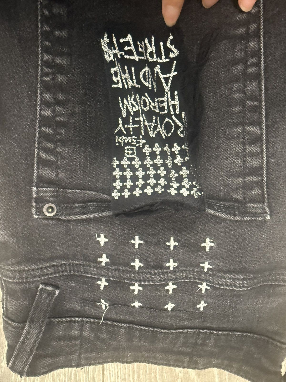 Ksubi ksubi black jeans Size US 32 / EU 48 - 2 Thumbnail