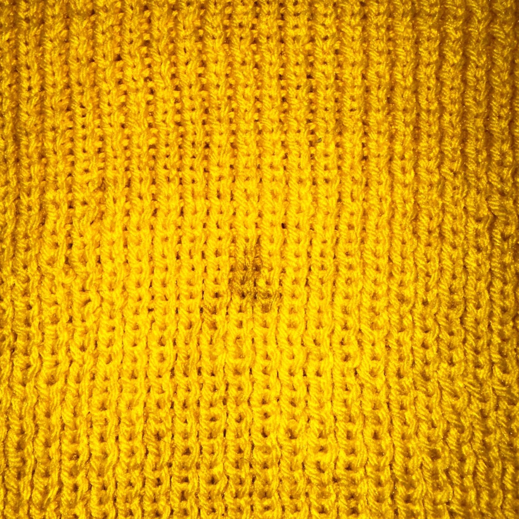 Vintage VINTAGE Vest Knit Yellow Sweater Sleeveless Knit Vest 70s 1970s Men M Size US M / EU 48-50 / 2 - 2 Thumbnail