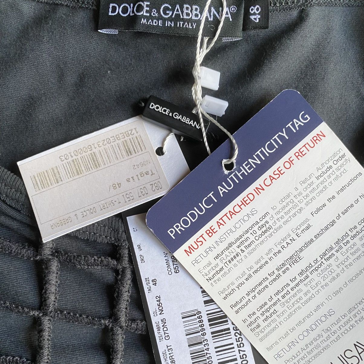 Dolce & Gabbana SS12 Laser Cut Layer T Shirt Runway Size US M / EU 48-50 / 2 - 7 Thumbnail