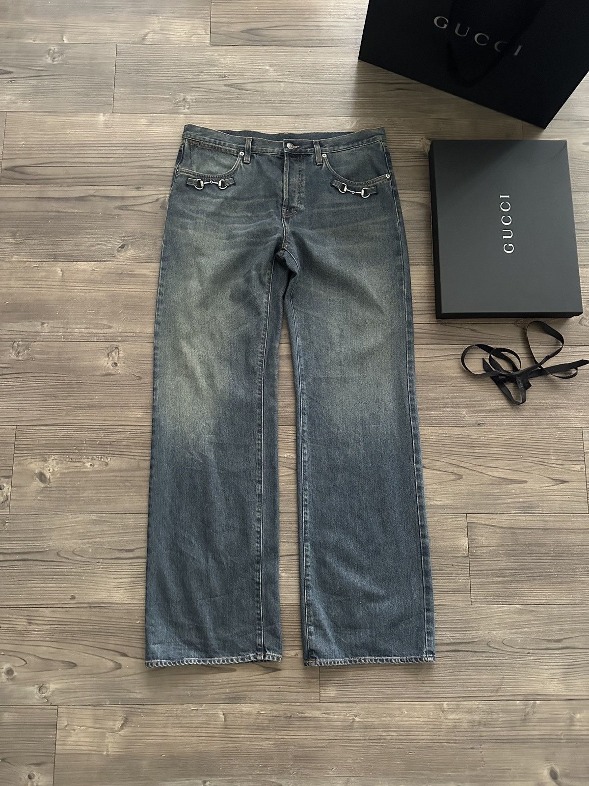 Gucci SS26 Unreleased Gucci x Demna Metal Latch Denim | Grailed