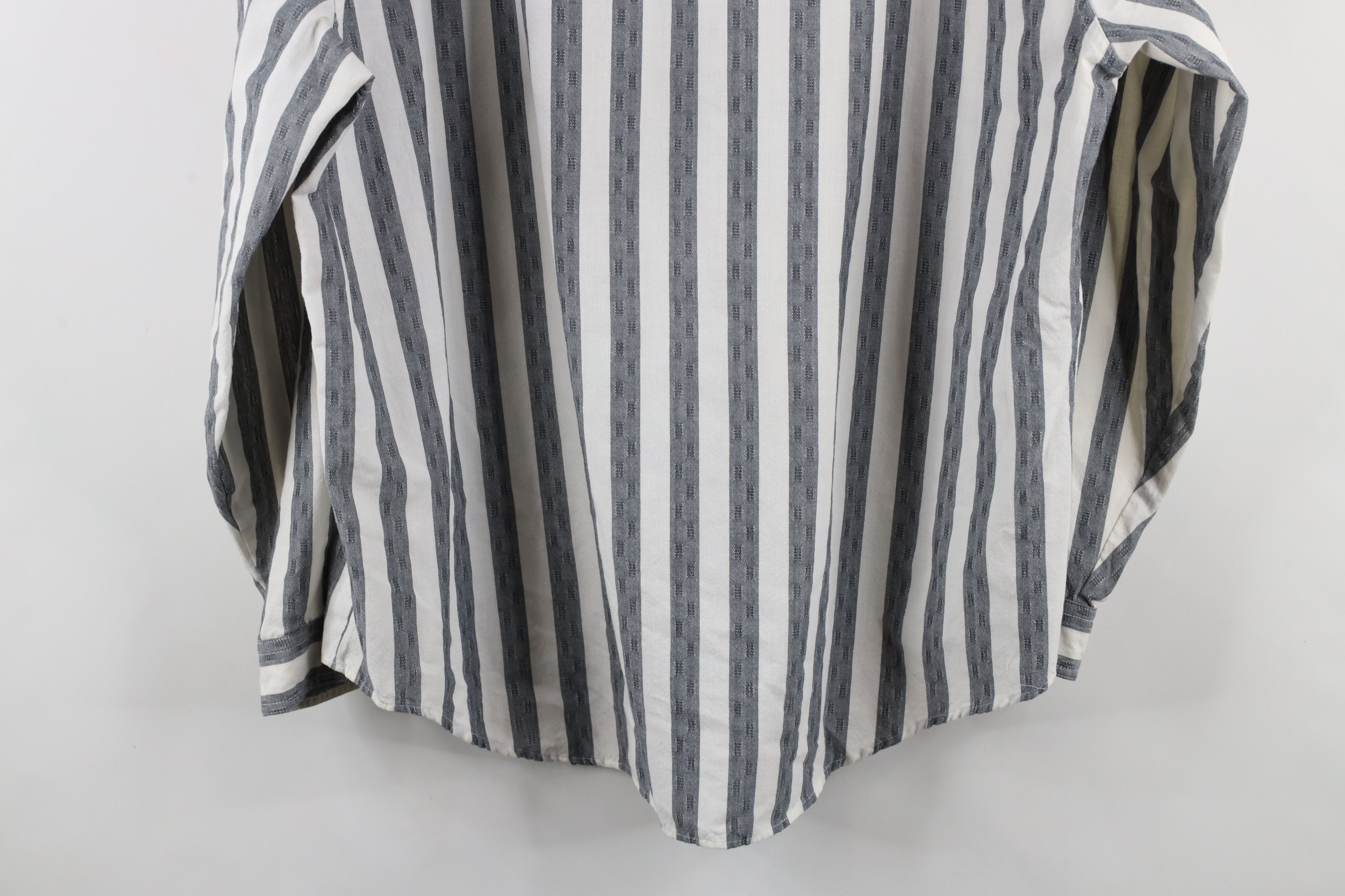 Levi's × Vintage Vintage 80s Levis Silver Label Fit Collared Button Shirt Size US XL / EU 56 / 4 - 13 Thumbnail