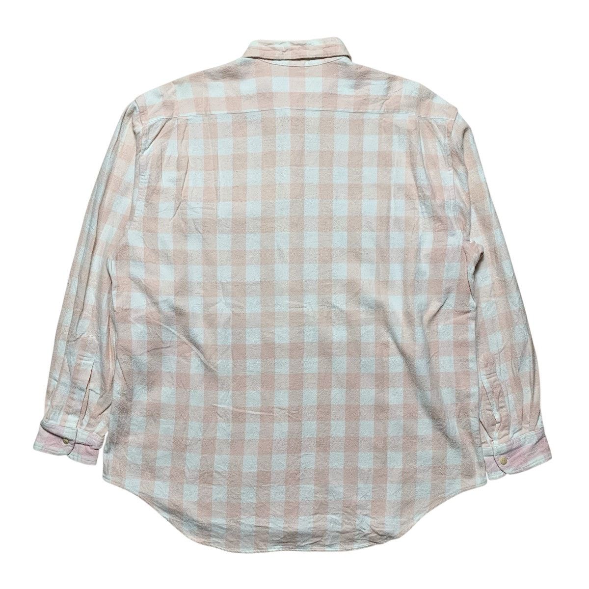 Karl Helmut Vtg 90s Karl Helmut Checker Patchwork Button Down Size US M / EU 48-50 / 2 - 9 Thumbnail