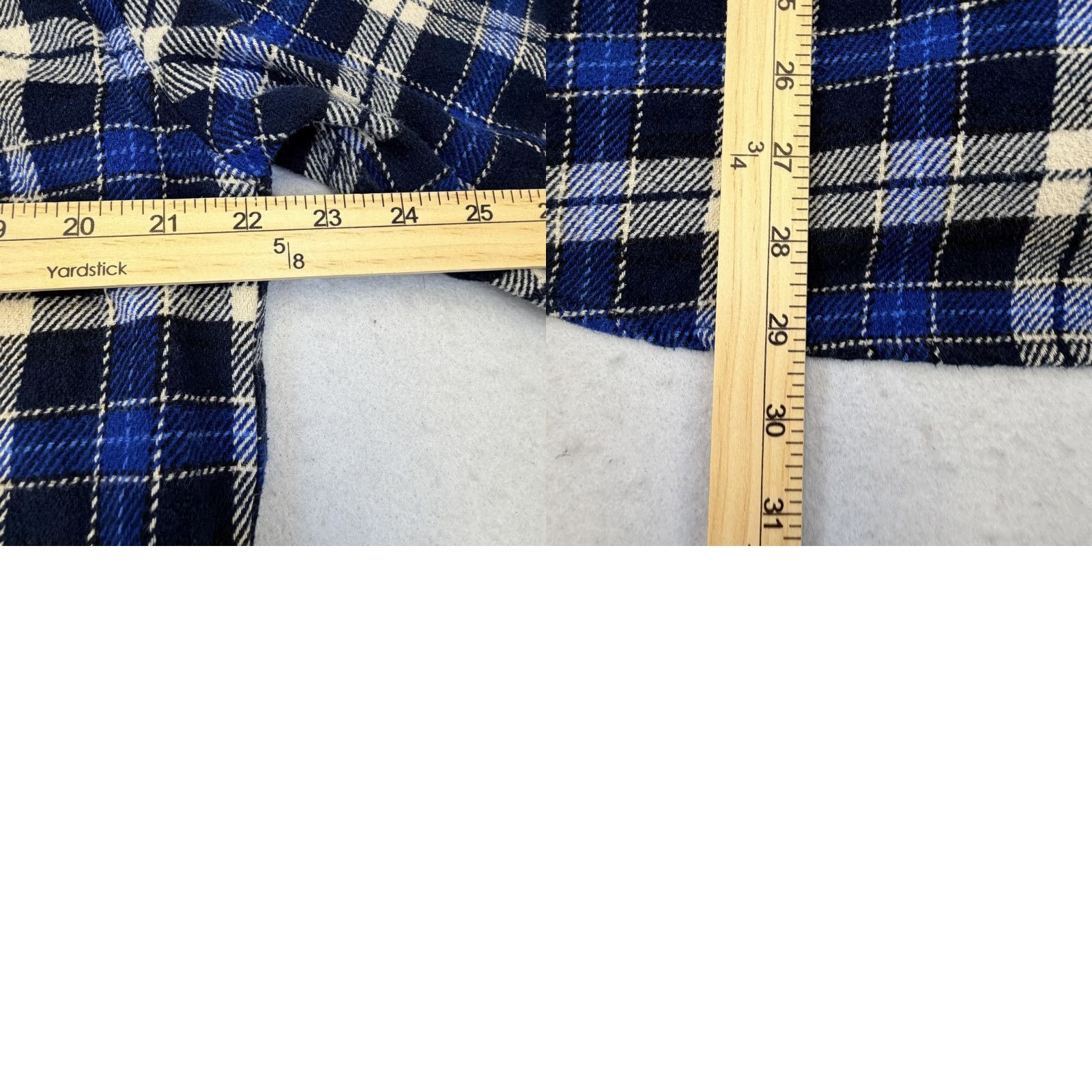 Orvis Orvis Shirt Mens Large Blue Plaid Flannel Button-Up Long Sleeve Casual Outdoor Size US L / EU 52-54 / 3 - 8 Thumbnail