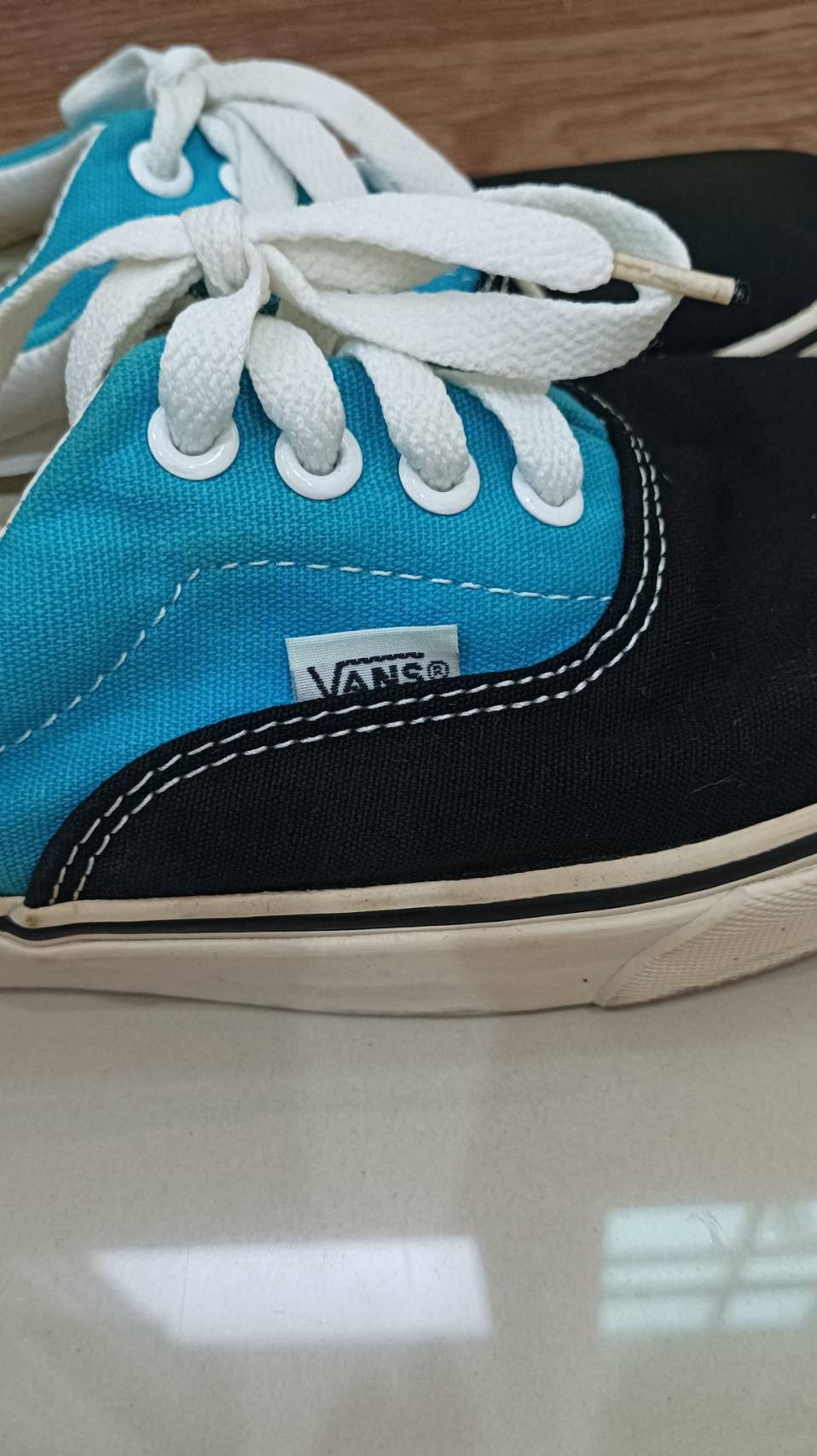 Vans VANS CANVAS TRAINERS SKATERS BLUE Size US 6.5 / EU 39-40 - 6 Thumbnail