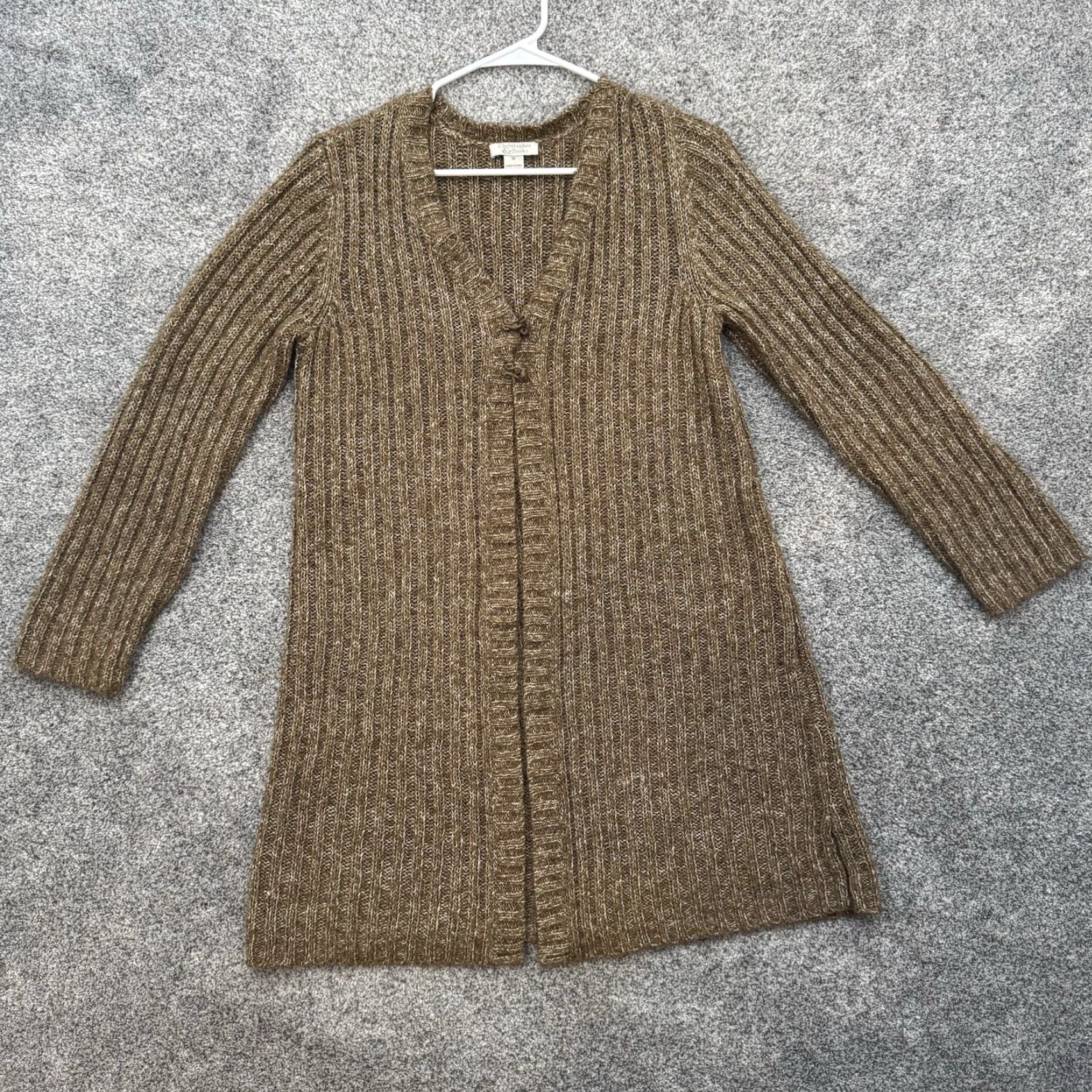 Vintage VINTAGE Lagenlook Long Cardigan Sweater M Grandmacore Cottagecore Classic Preppy Size M / US 6-8 / IT 42-44 - 2 Thumbnail