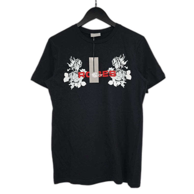 Dior Dior Roses Short Sleeve T-2505 Size US S / EU 44-46 / 1 - 1 Thumbnail