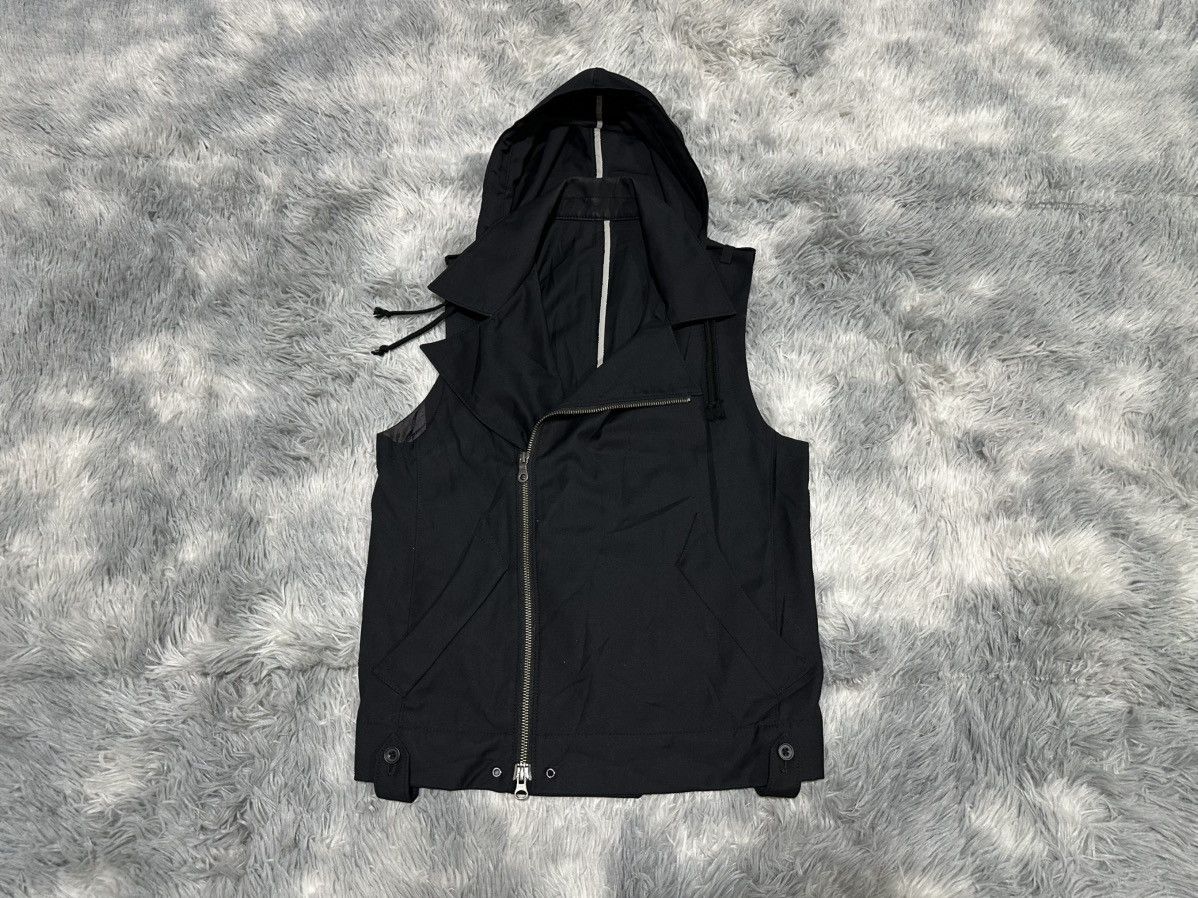 PPFM 🔥Sick Y2K PPFM Ninja Vest Jacket Hoodie Asymmetric Goth Punk Size US S / EU 44-46 / 1 - 2 Thumbnail