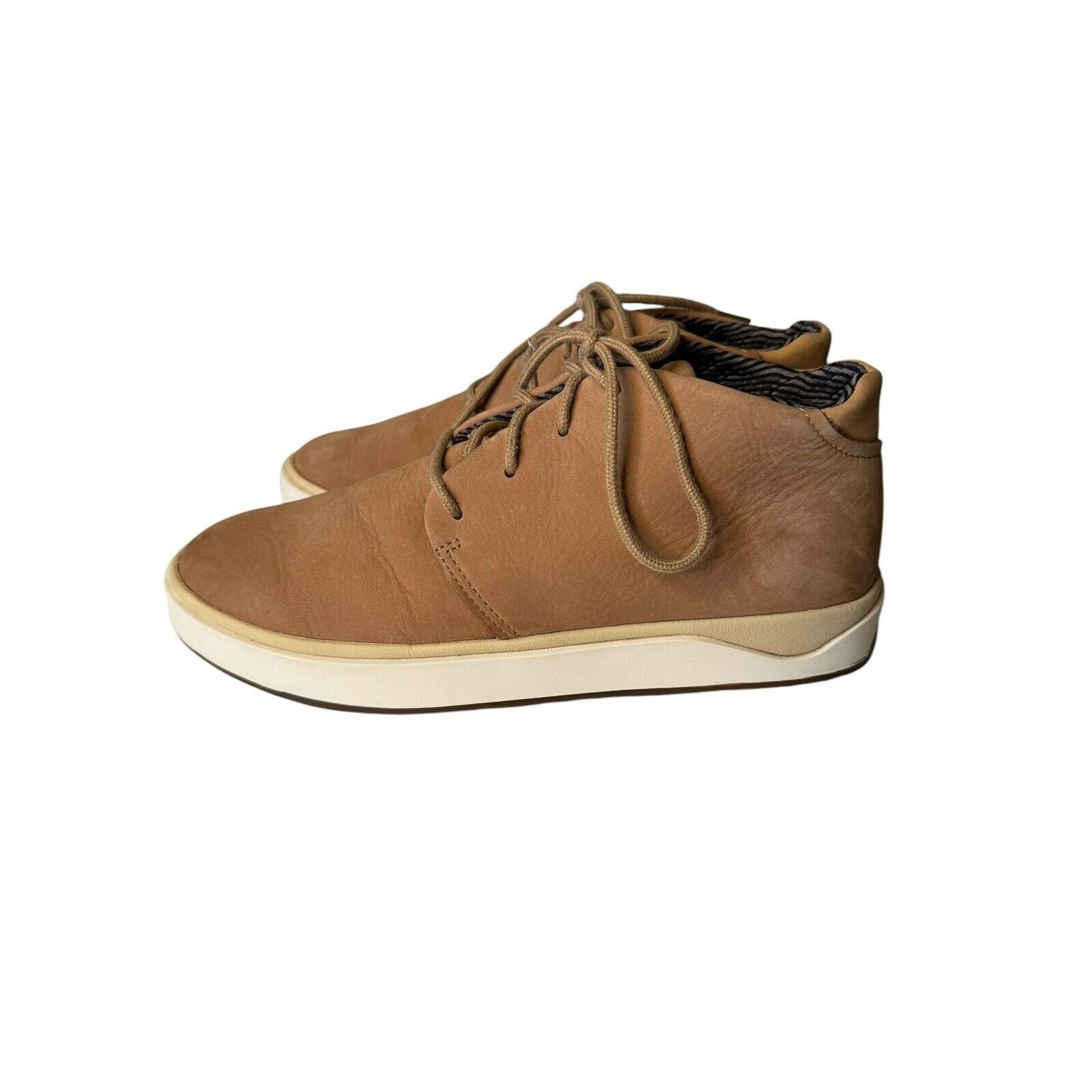 Olukai Olukai Papaku’Ili Men’s Waterproof Leather Chukka Boots Tan Size US 9 / EU 42 - 5 Thumbnail