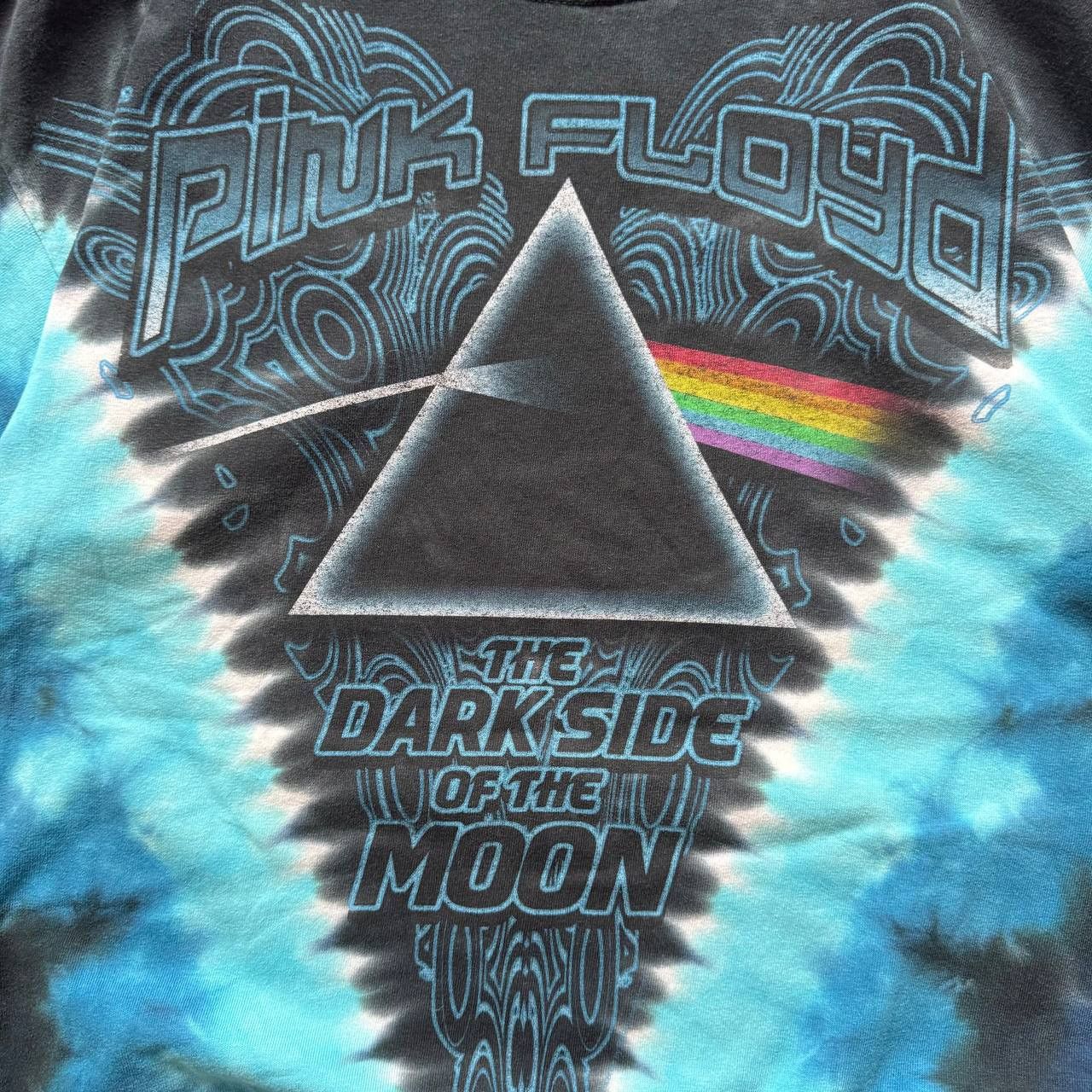 Pink Floyd Liquid Blue Pink Floyd Dark Side of The Moon T-Shirt Size US L / EU 52-54 / 3 - 6 Thumbnail