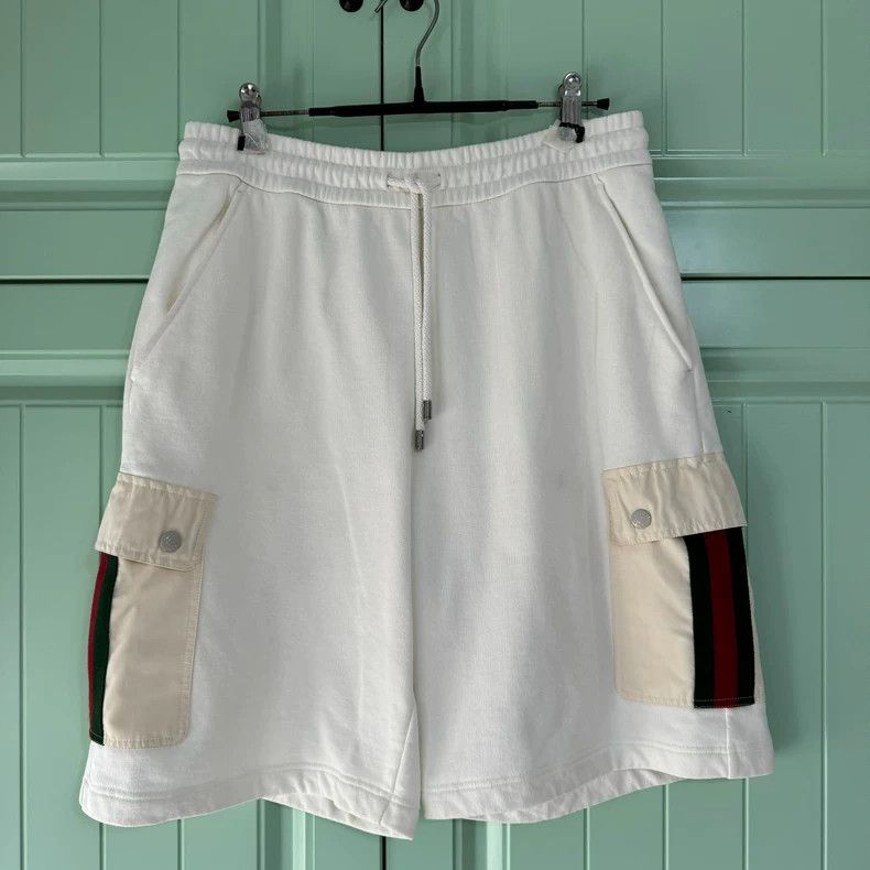 Gucci SizeXS Solid color multi-pocket tie-string wide versa