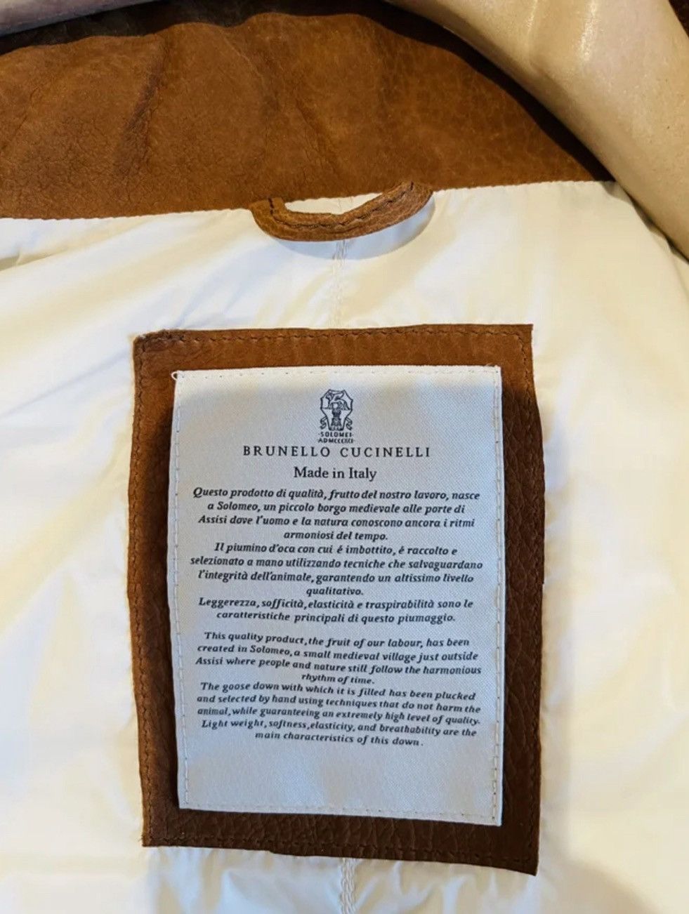 Brunello Cucinelli Suede vest with goose down padding Size US M / EU 48-50 / 2 - 4 Thumbnail