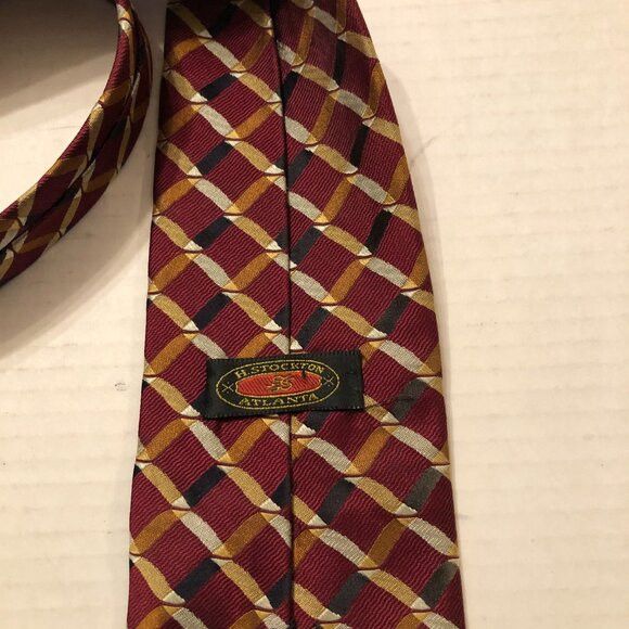 H.STOCKTON MEN'S NEW SILK TIE 3 3/4 X 56 1/2