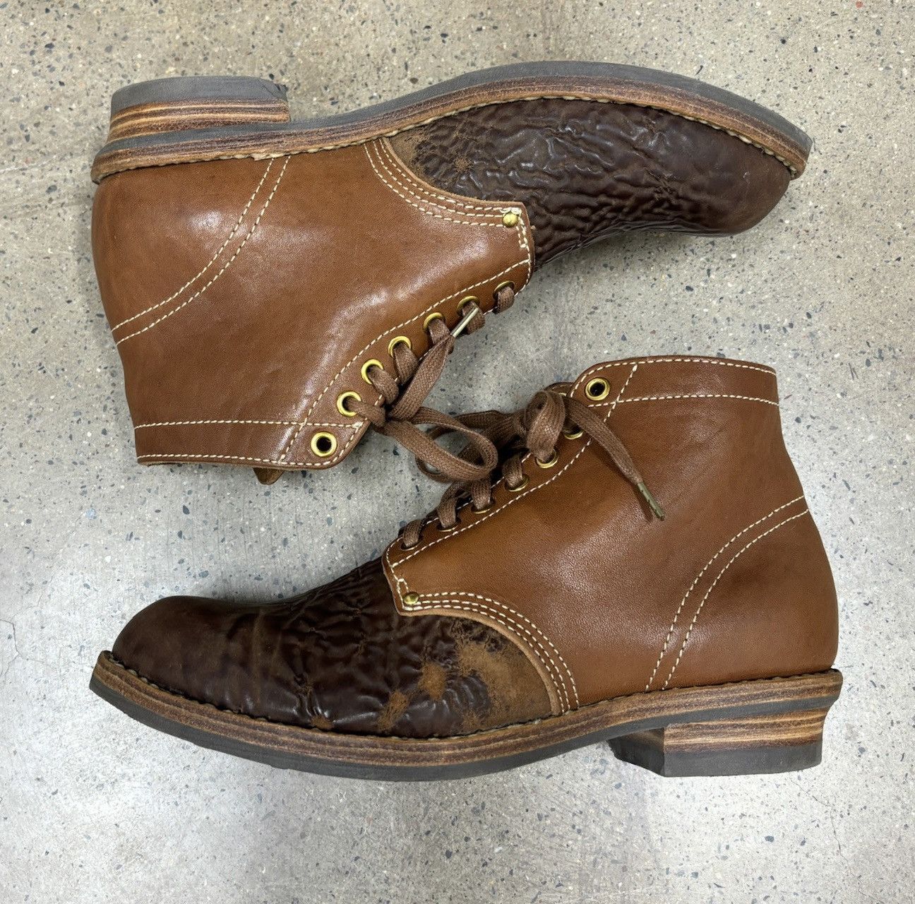 Visvim Visvim 22aw Brigadier Boots Folk（horsehide） Brown Size US 9 / EU 42 - 6 Thumbnail