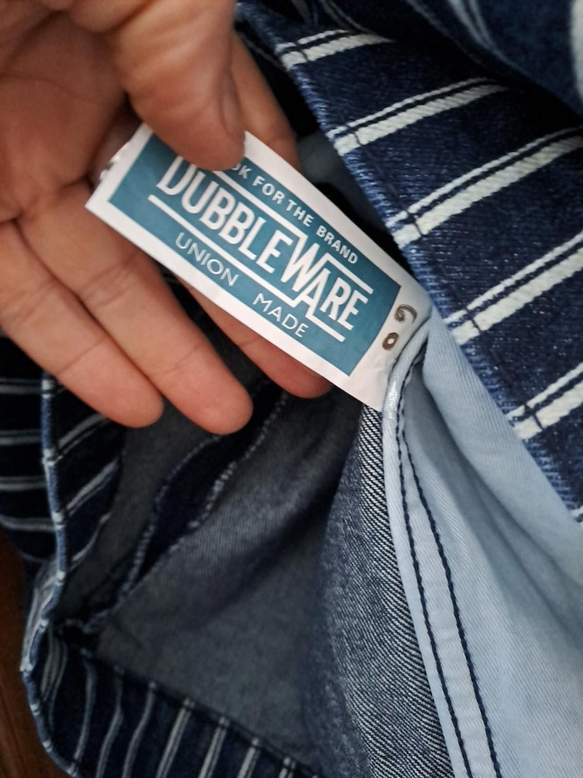 Other Dubbleware Navy Pinstripe Jacket Size M Nimes-SS22 Selvedge Size US M / EU 48-50 / 2 - 8 Thumbnail